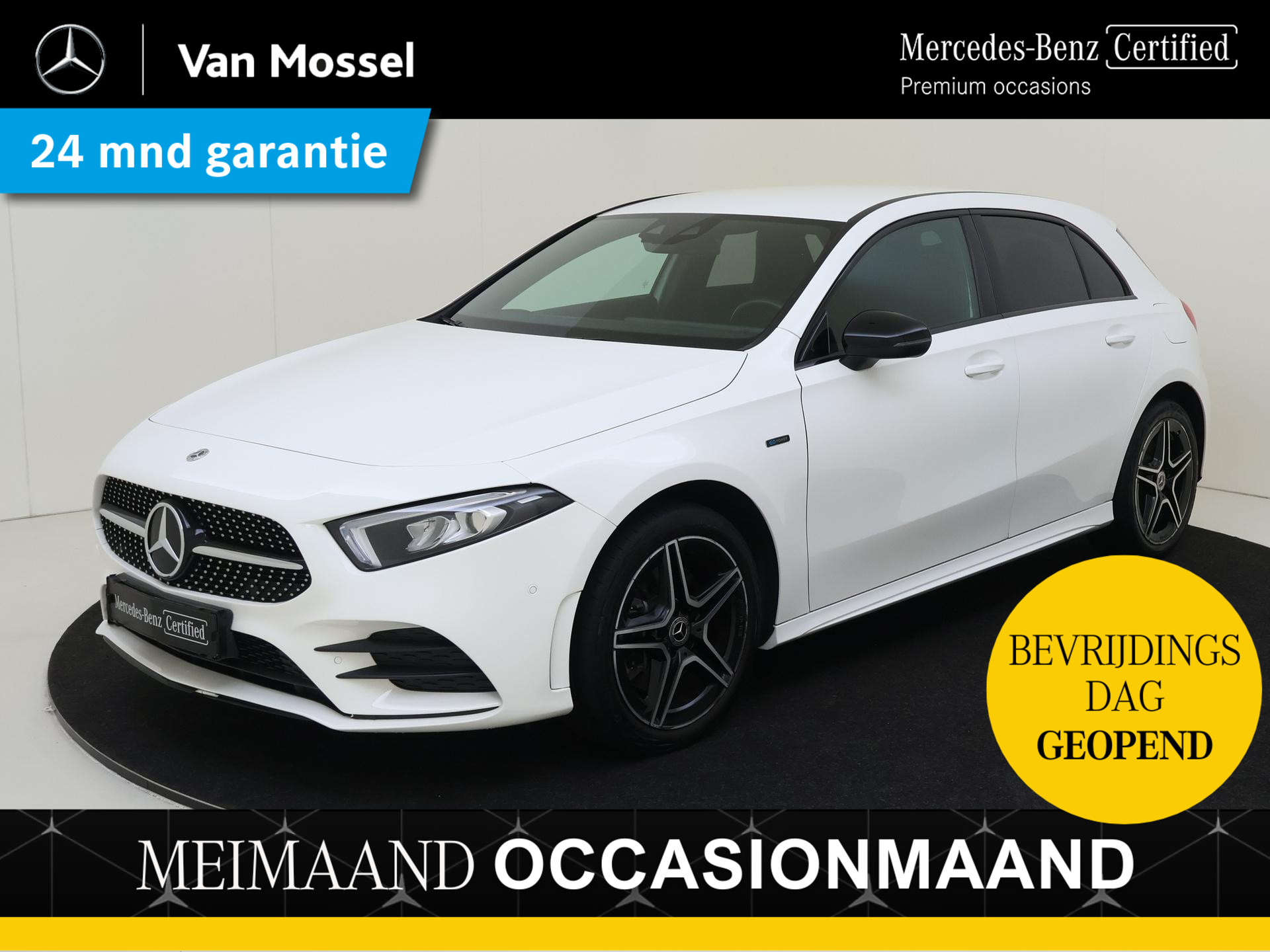 Mercedes-Benz A-Klasse 250 e Business Solution AMG Limited / Stoelverwarming / Achteruitrijcamera / Night-Pakket / Sfeerverlichting /
