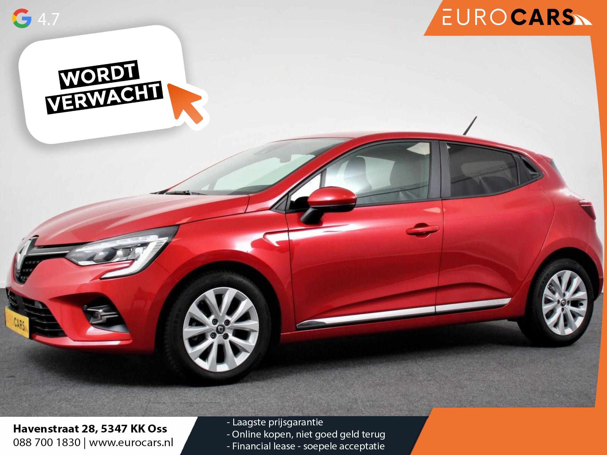 Renault Clio 1.0 TCe 100pk Experience Demo! | Navigatie Climate Control Cruise control Lichtmetalen Velgen Parkeer Sensoren Extra Getint glas 5 deurs