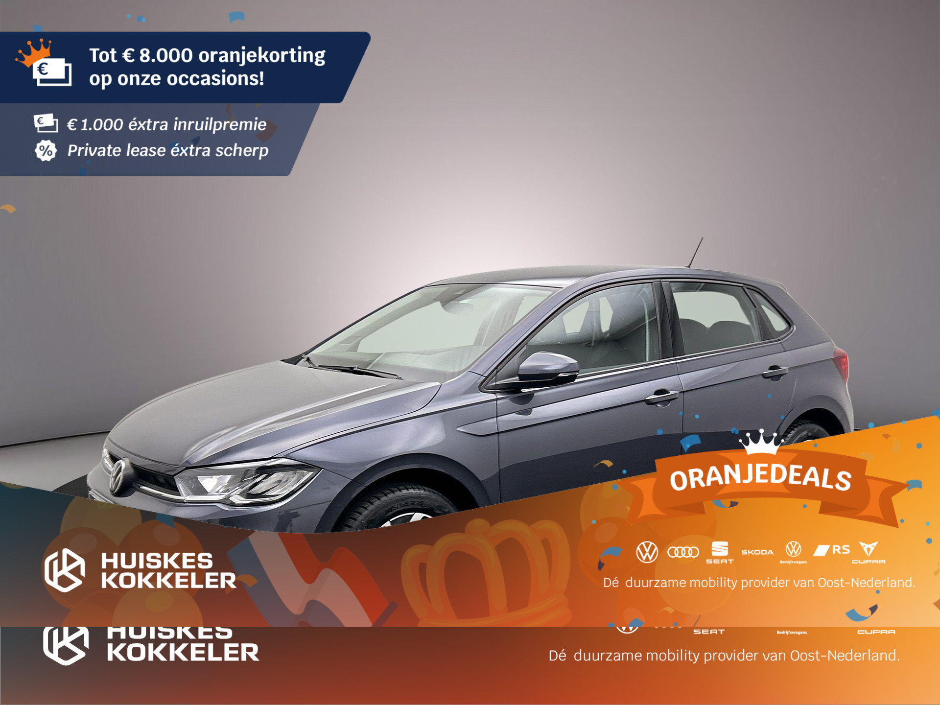 Volkswagen Polo Life 1.0 TSI 95pk Adaptive cruise control, Airco, App connect, DAB, Radio, Bluetooth, LED koplampen