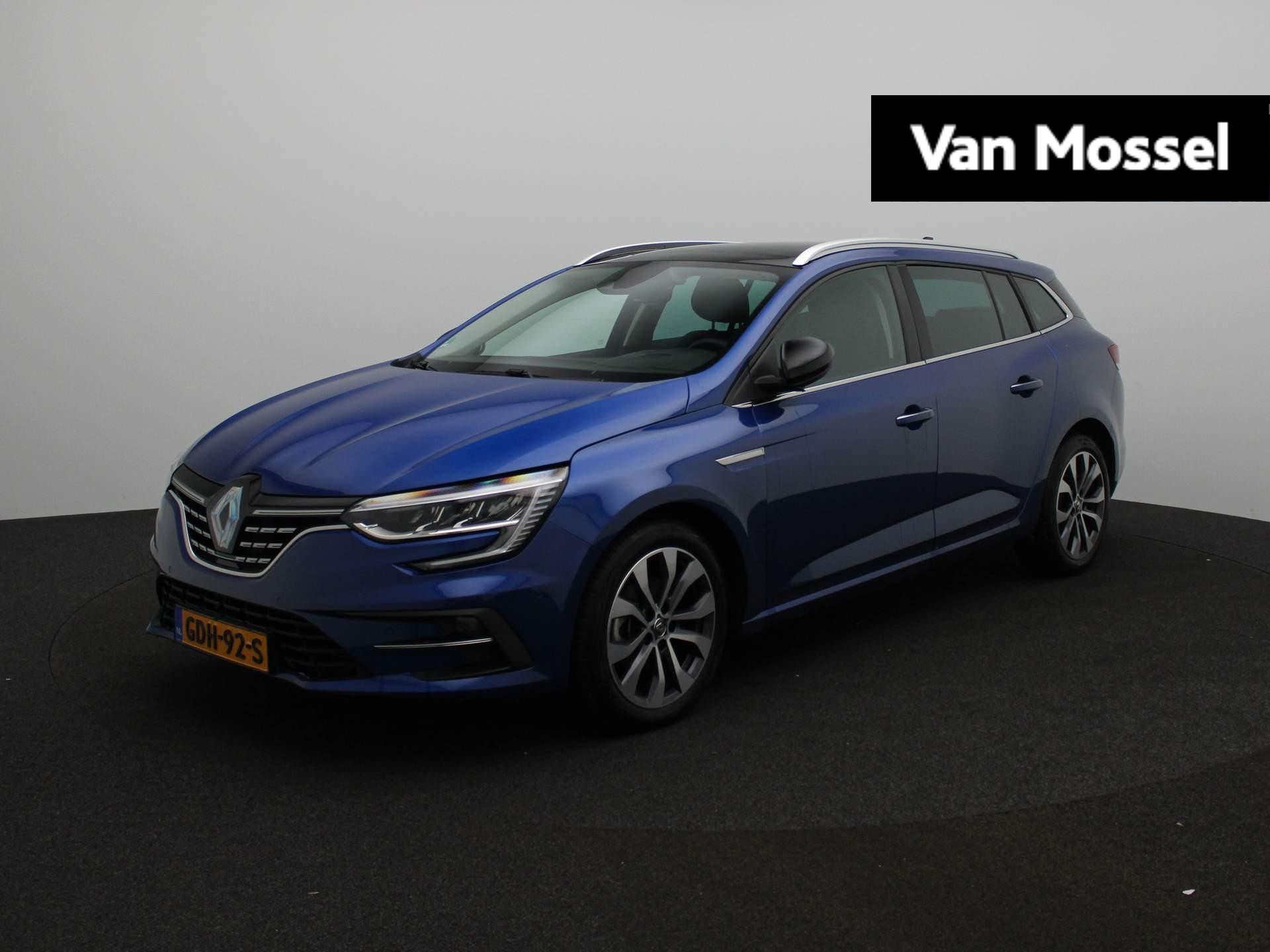 Renault Mégane Estate TCe 140 EDC Automaat Techno | Pack Parking | Bekleding kunstleder TEP/stof 'Noir' | EASY LINK navigatiesysteem Bose met 9,3" touchscreen | Elektrisch bedienbaar schuif-/kanteldak | Head-up display |