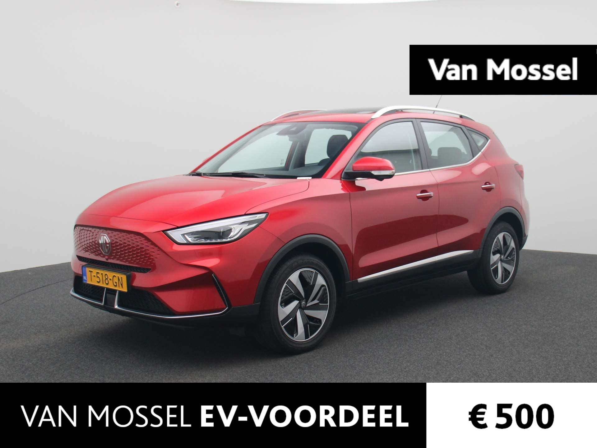MG ZS-EV Standard Range Luxury 50 kWh | Leder | Panoramadak | Led Koplampen | Navi | 360 Camera | Stoelverwarming |