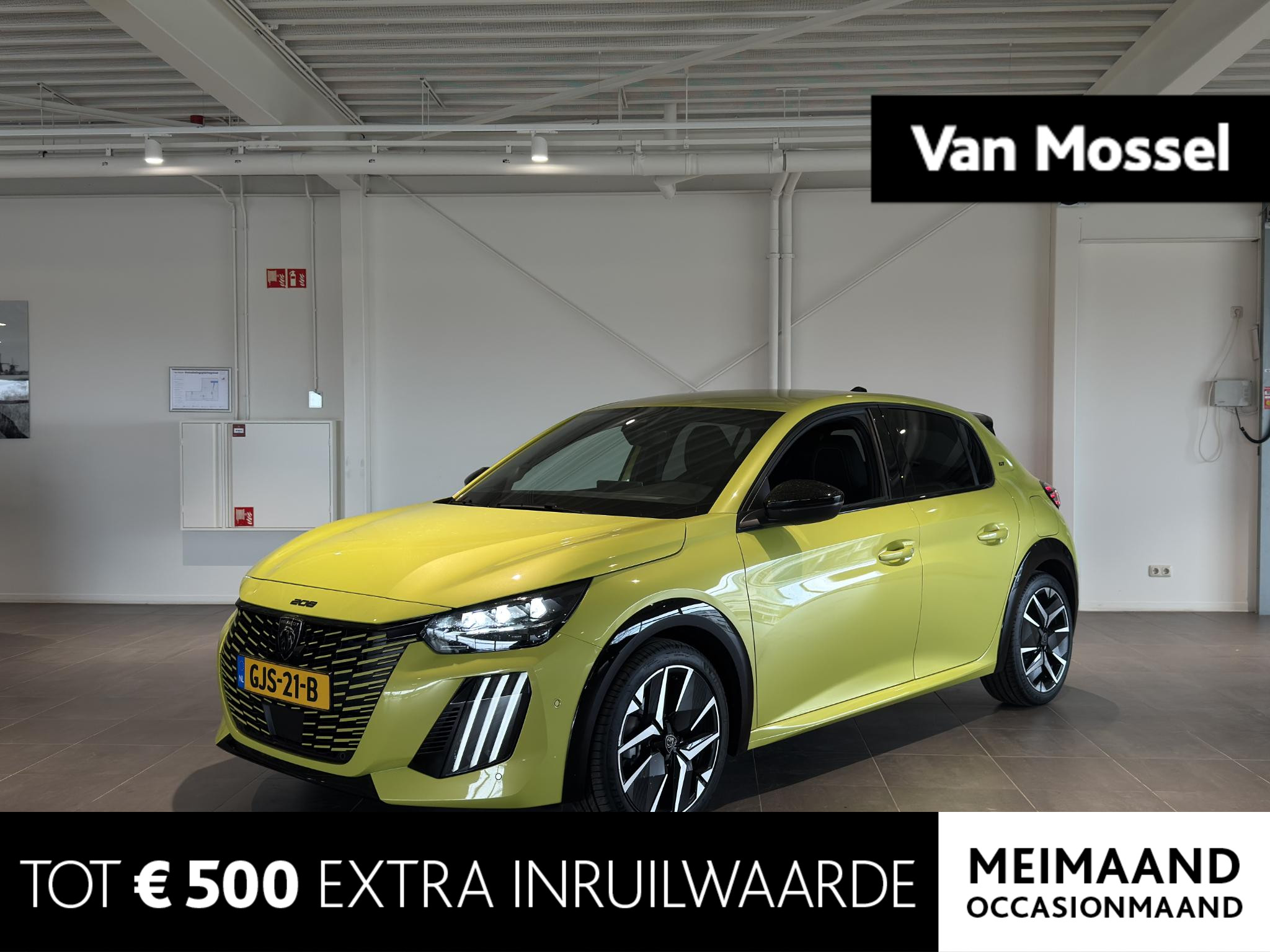 Peugeot 208 Hybrid 100 e-DCS6 GT | AUTOMAAT | CAMERA VOOR EN ACHTER | NAV | 17 INCH |