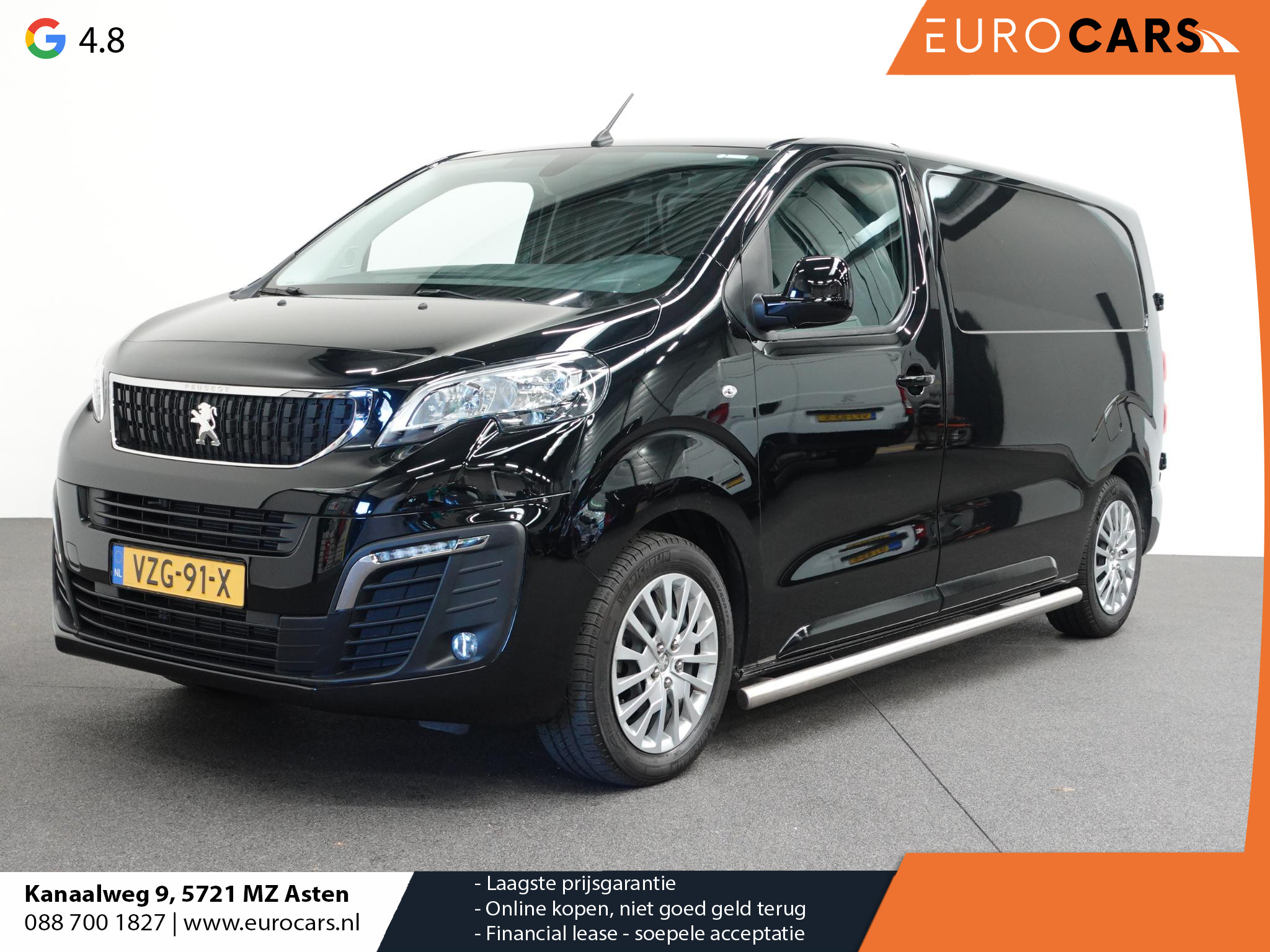 Peugeot Expert 1.5 BlueHDI L2 Airco Cruise Navigatie Carplay Sidebars Trekhaak
