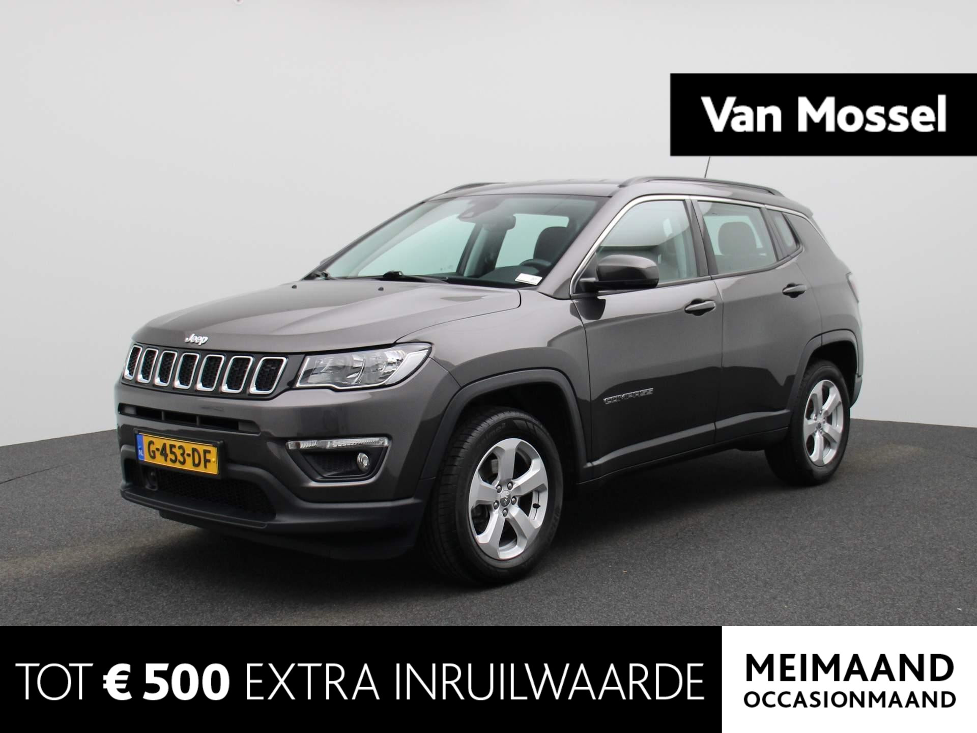 Jeep Compass 1.4 MultiAir Longitude | Half-Leder | DAB | Camera | Cruise Control | Navigatie | Mistlampen | Slechts 37.117 km NAP ! |