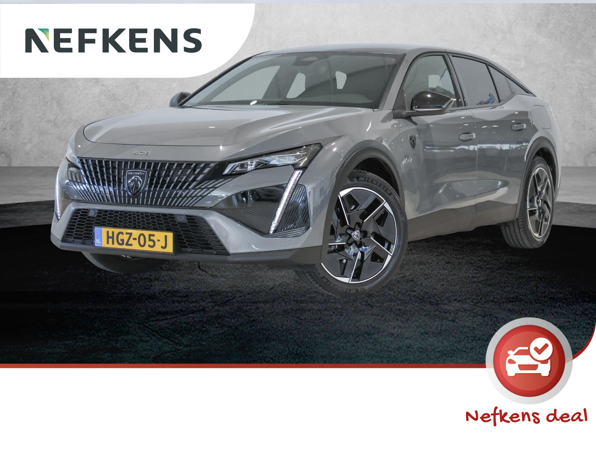 Peugeot 408 1.6 HYbrid GT 180PK Automaat Navigatie| DAB| Stuurverwarming | Automatische achterklep