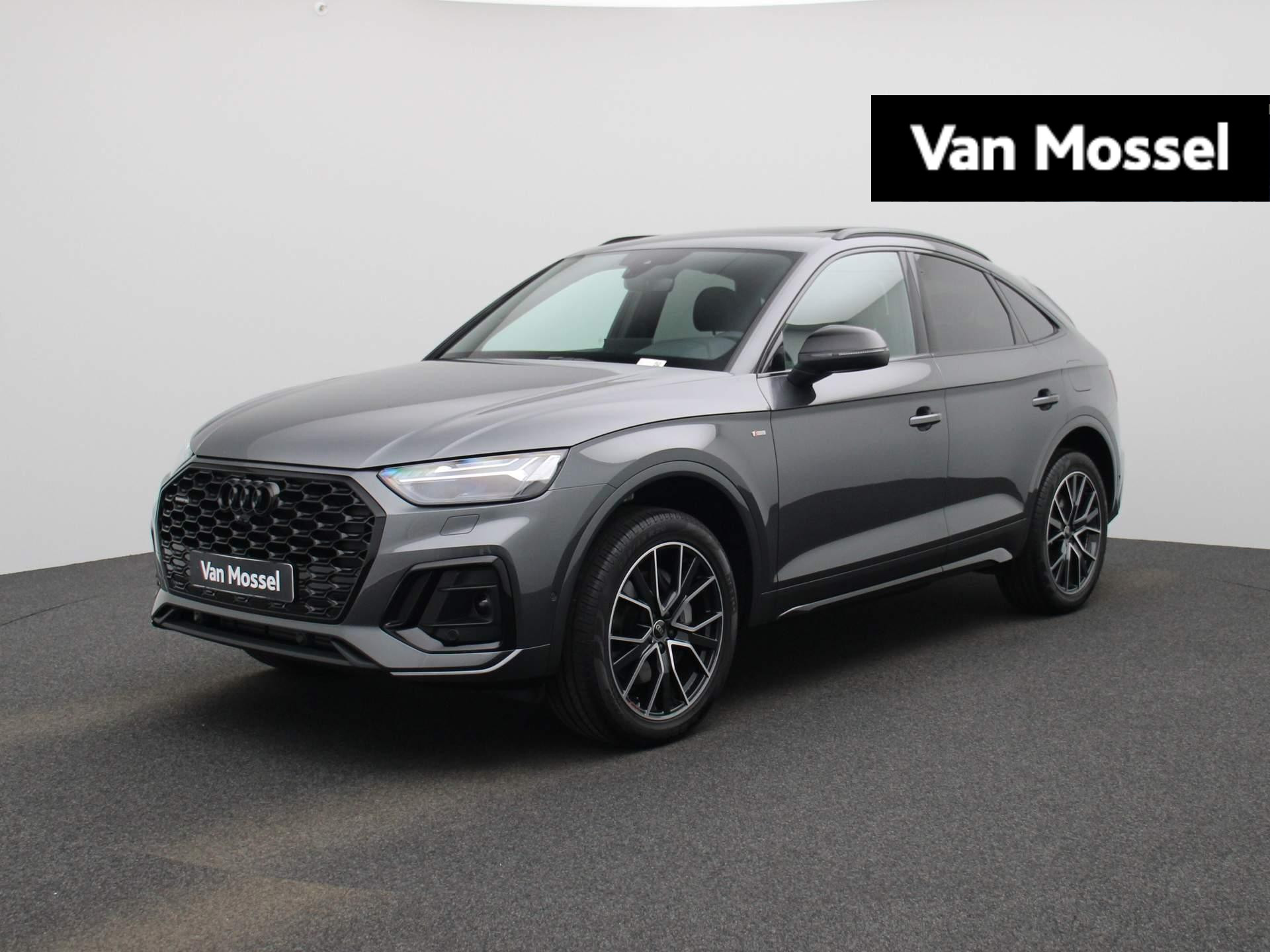 Audi Q5 Sportback 55 TFSI e S edition Competition 367 PK | S-line | Automaat | Panoramadak | Navigatie | 360 Camera | Dodehoeksensoren | B&O Premium Sound | Stoelverwarming | LED Matrix | Drive Select | Trekhaak |