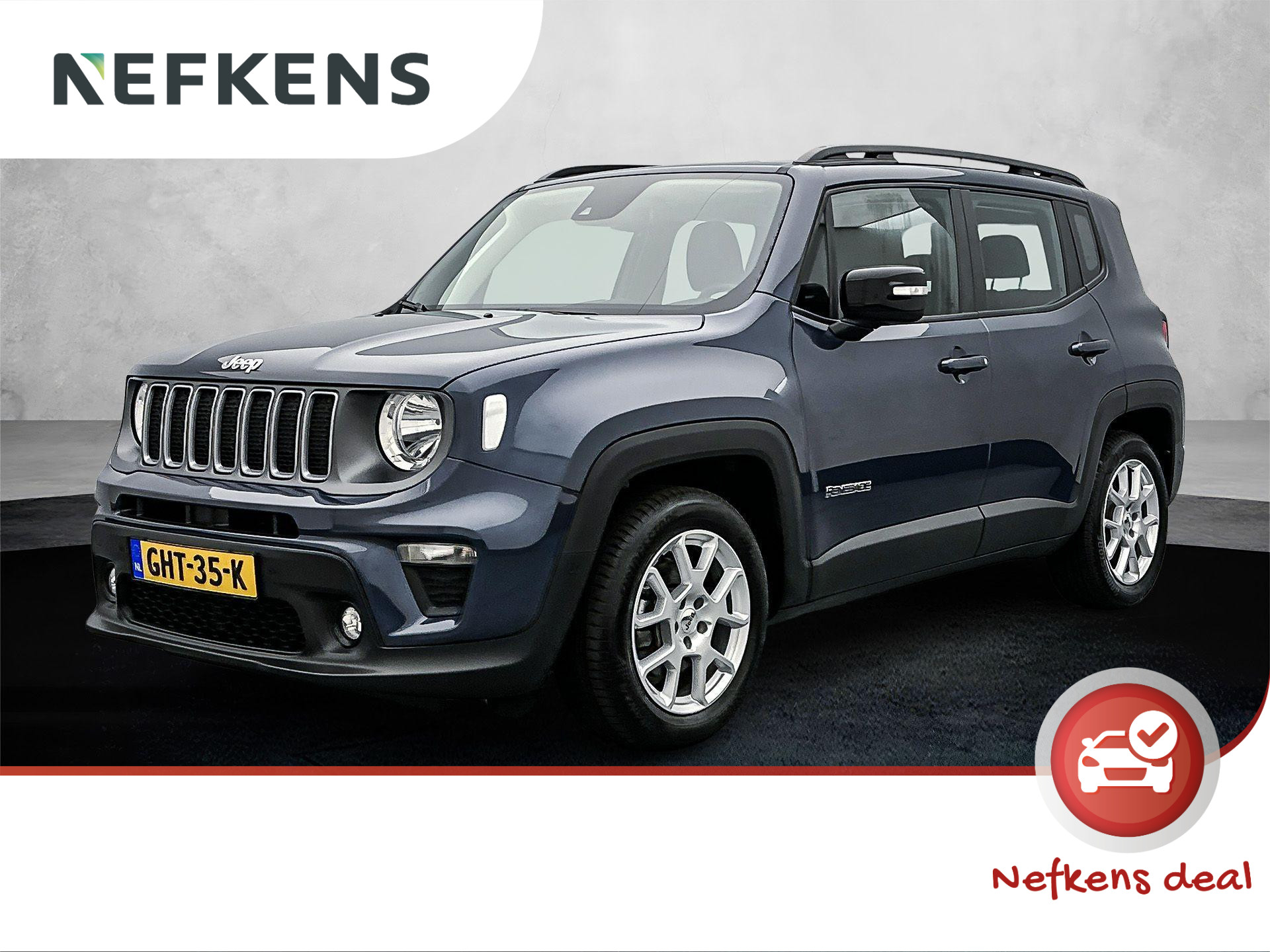 Jeep Renegade 1.5T 130pk e-Hybrid Limited Automaat | Winterpack | Camera | Keyless | Dodehoekdetectie | Apple Carplay/Android Auto