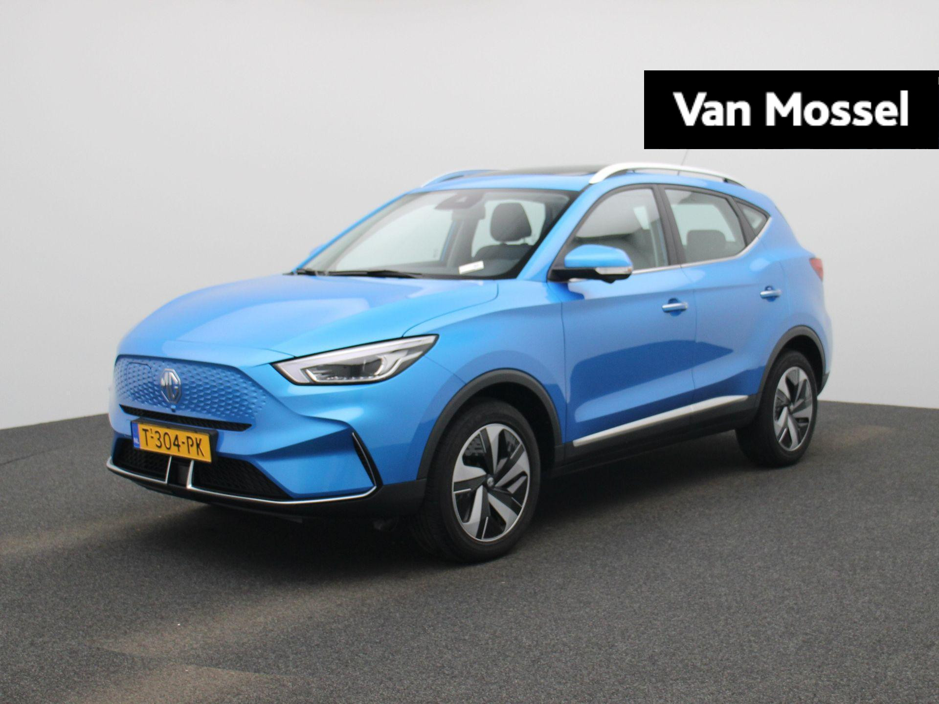 MG ZS-EV Standard Range Luxury 50 kWh | Leder | Panoramadak | Led Koplampen | Navi | 360 Camera | Stoelverwarming |