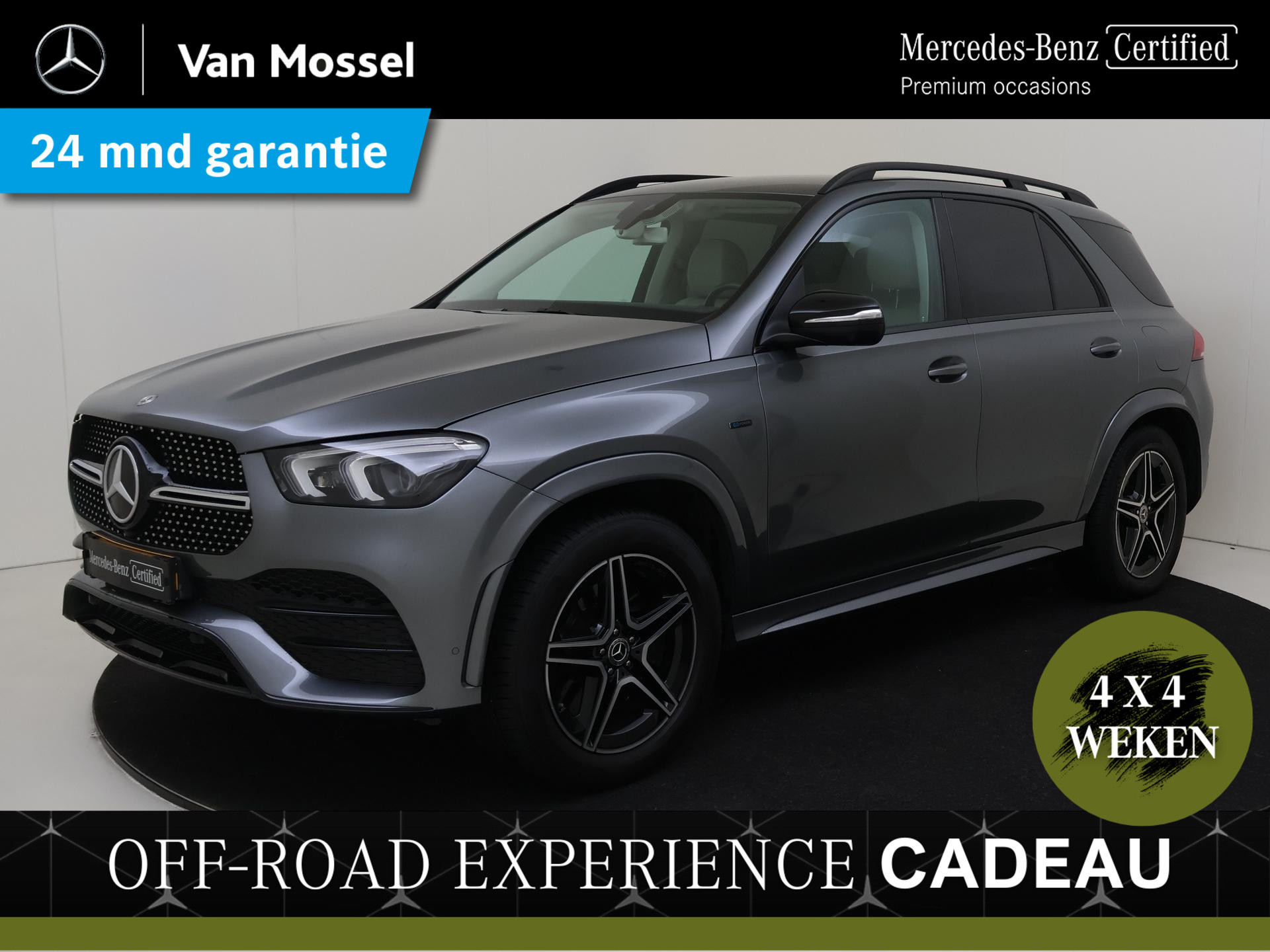 Mercedes-Benz GLE 350 de 4MATIC Premium Plus / AIRMATIC/ Burmester/ Memory/ Beige leder