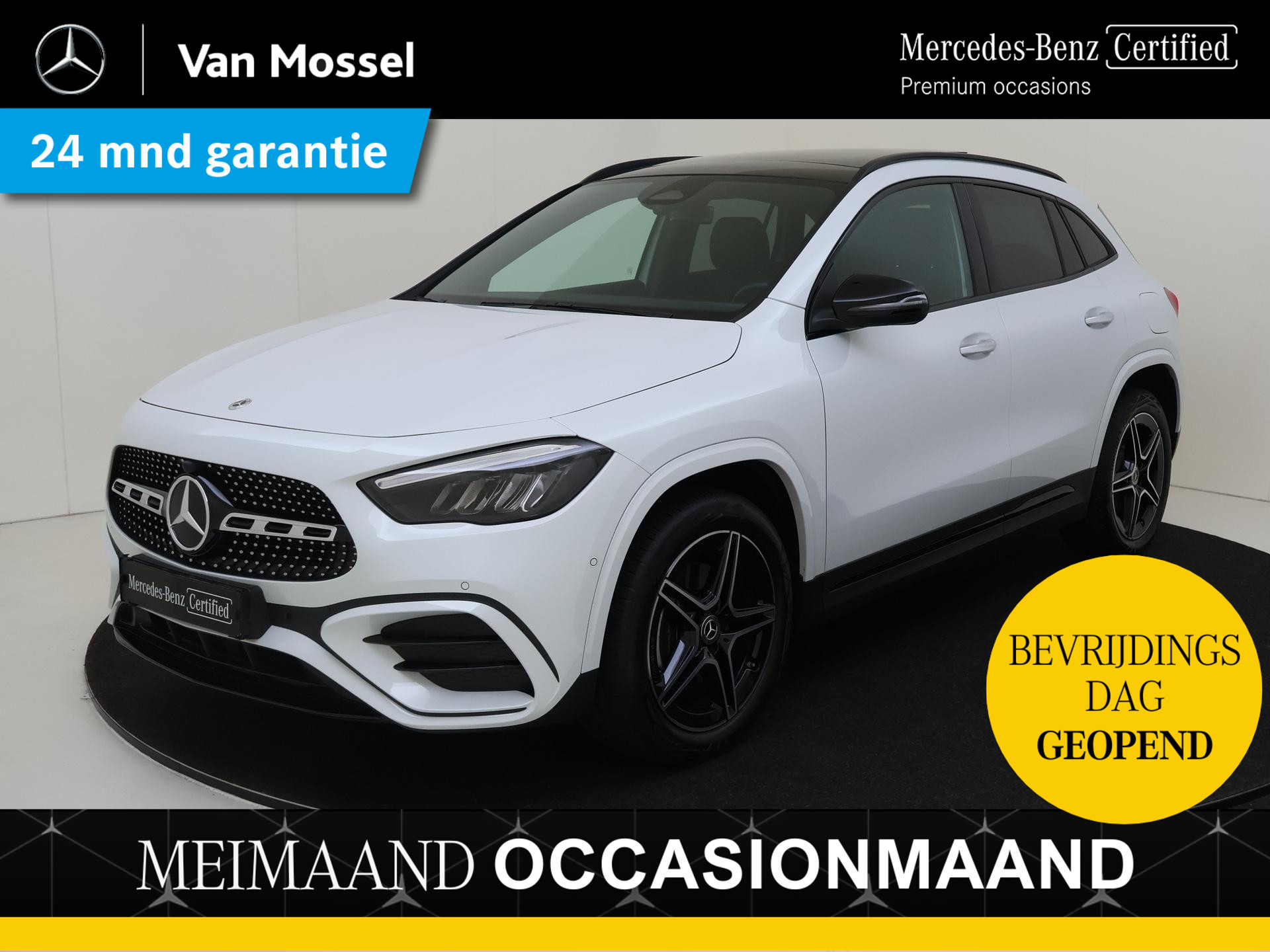 Mercedes-Benz GLA 250 e AMG Line facelift/ Panorama dak/ Night/ handsfree acces /Elektr. Kofferbak /