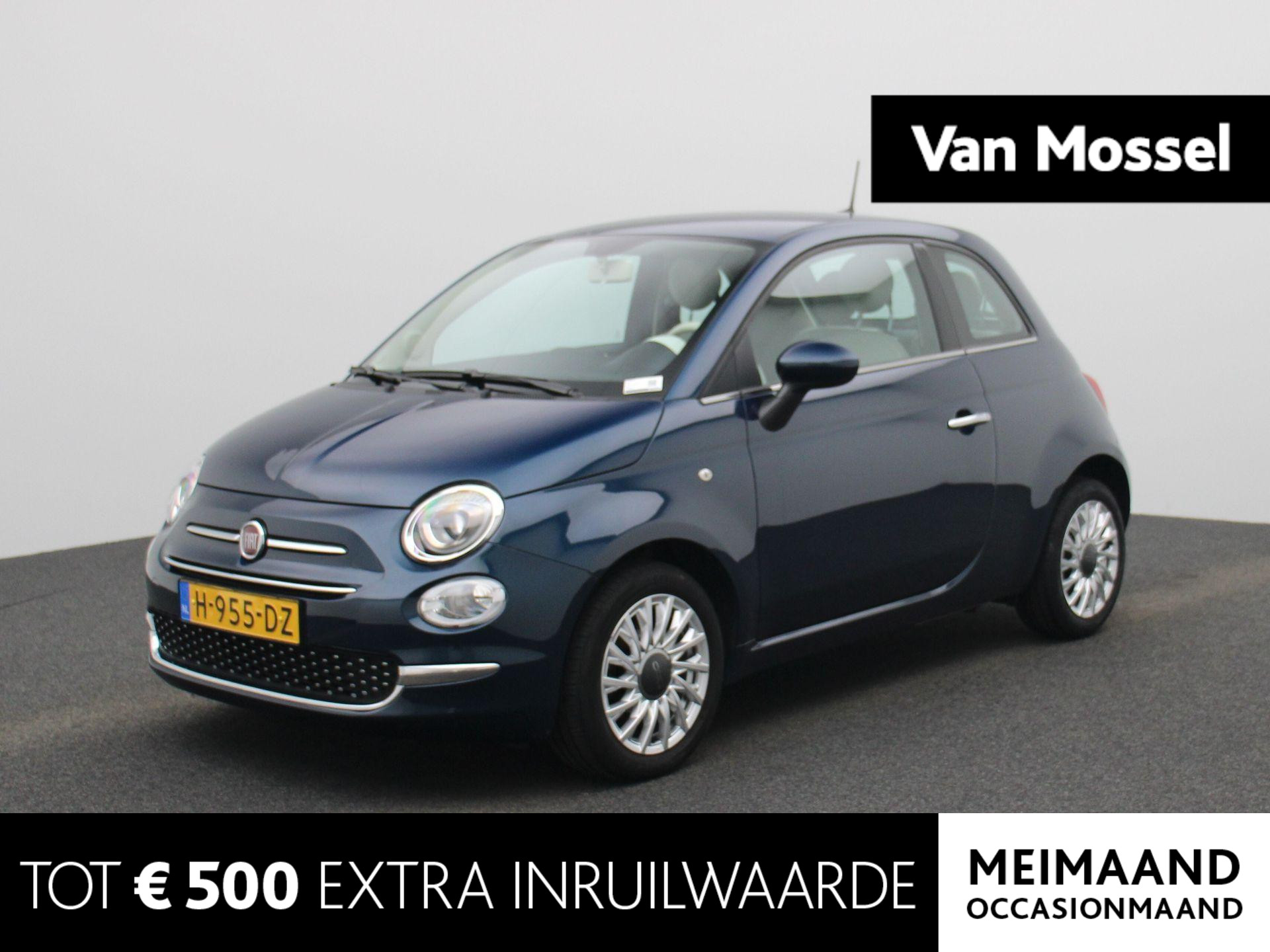 Fiat 500 1.2 Lounge | NAVIGATIE | AIRCO | LED DAGRIJVERLICHTING | ELEKTRISHE RAMEN VOOR |