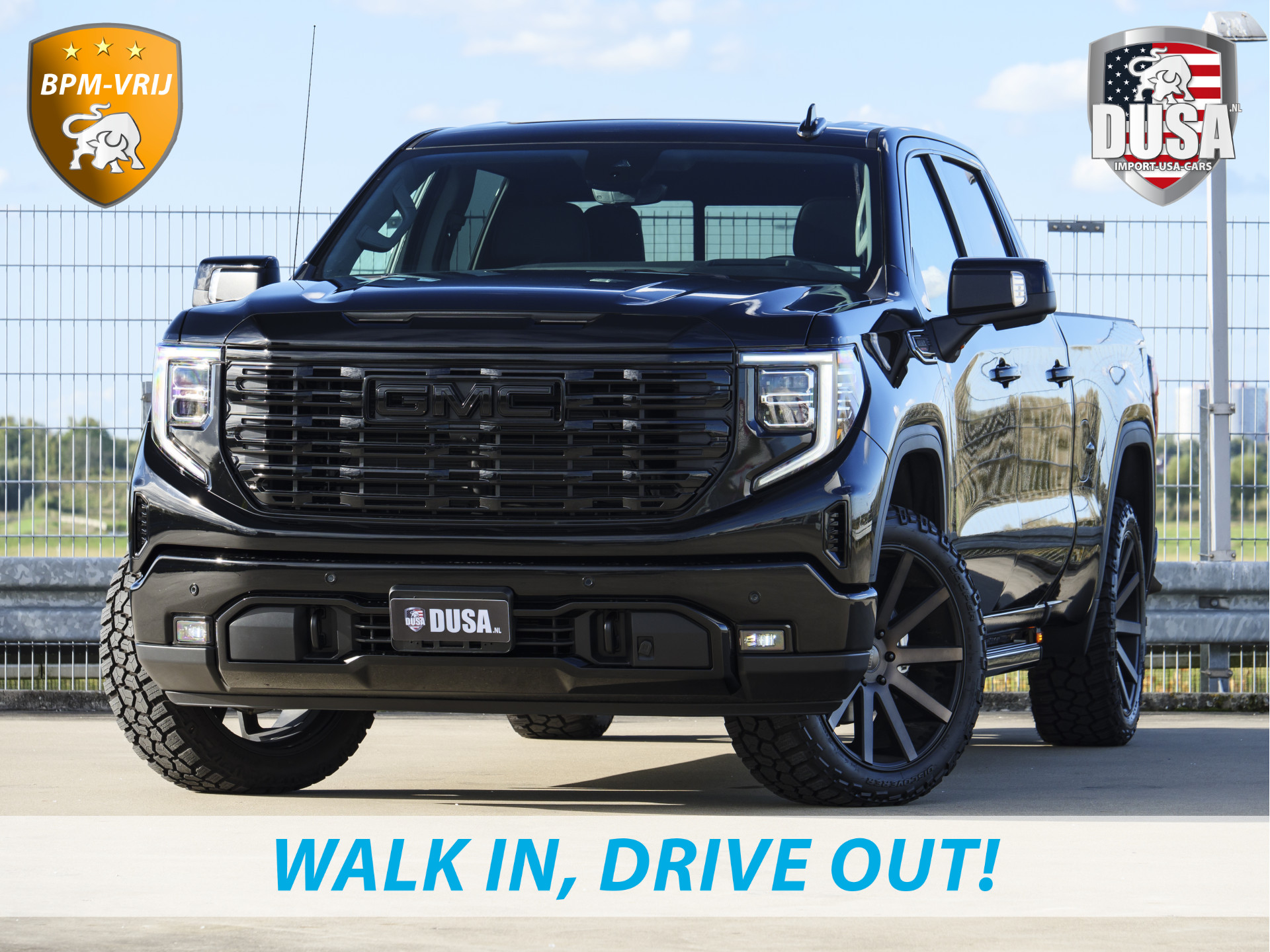 GMC Sierra Denali | 1500 | 3.0L Duramax Turbo Diesel 360 cam | Digital Dash | BLACK EDITION | INCL BPM-VOORDEEL Getoonde accessoires zijn verkrijgbaar tegen meerprijs
