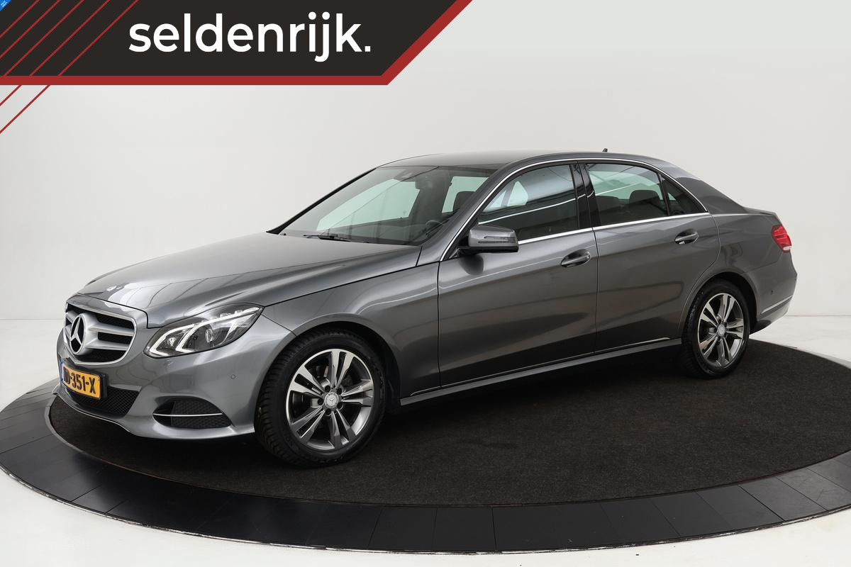 Mercedes-Benz E-Klasse 220 BlueTEC Avantgarde | Leder | Stoelverwarming | Full LED | Park Assist | Navigatie | Camera | Climate control | Cruise control