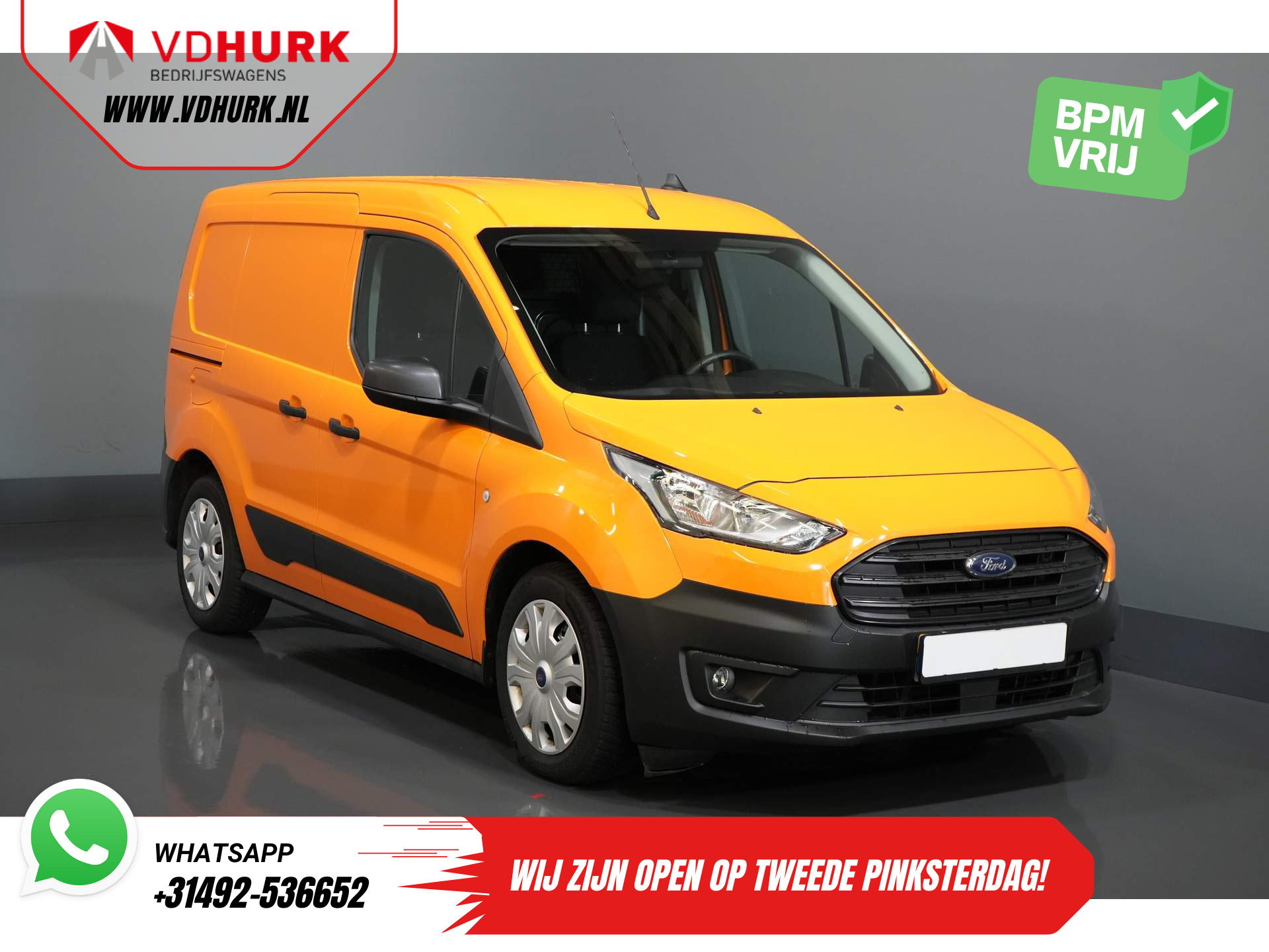 Ford Transit Connect 1.5 TDCI Trend Standkachel/ Stoelverw./ Airco/ Trekhaak
