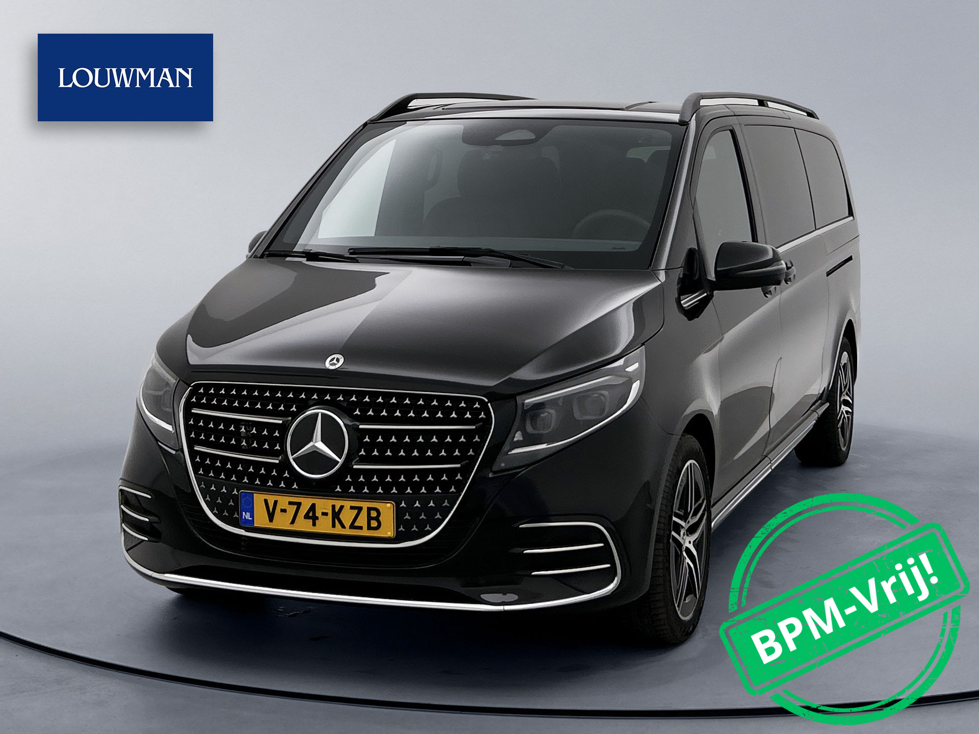 Mercedes-Benz V-Klasse 300d 4-MATIC Extra Lang AMG Avantgarde BPM-Vrij Dubbele Cabine Elektrische Schuifdeuren 360 Graden Camera Multibeam LED Adaptieve Cruise Control