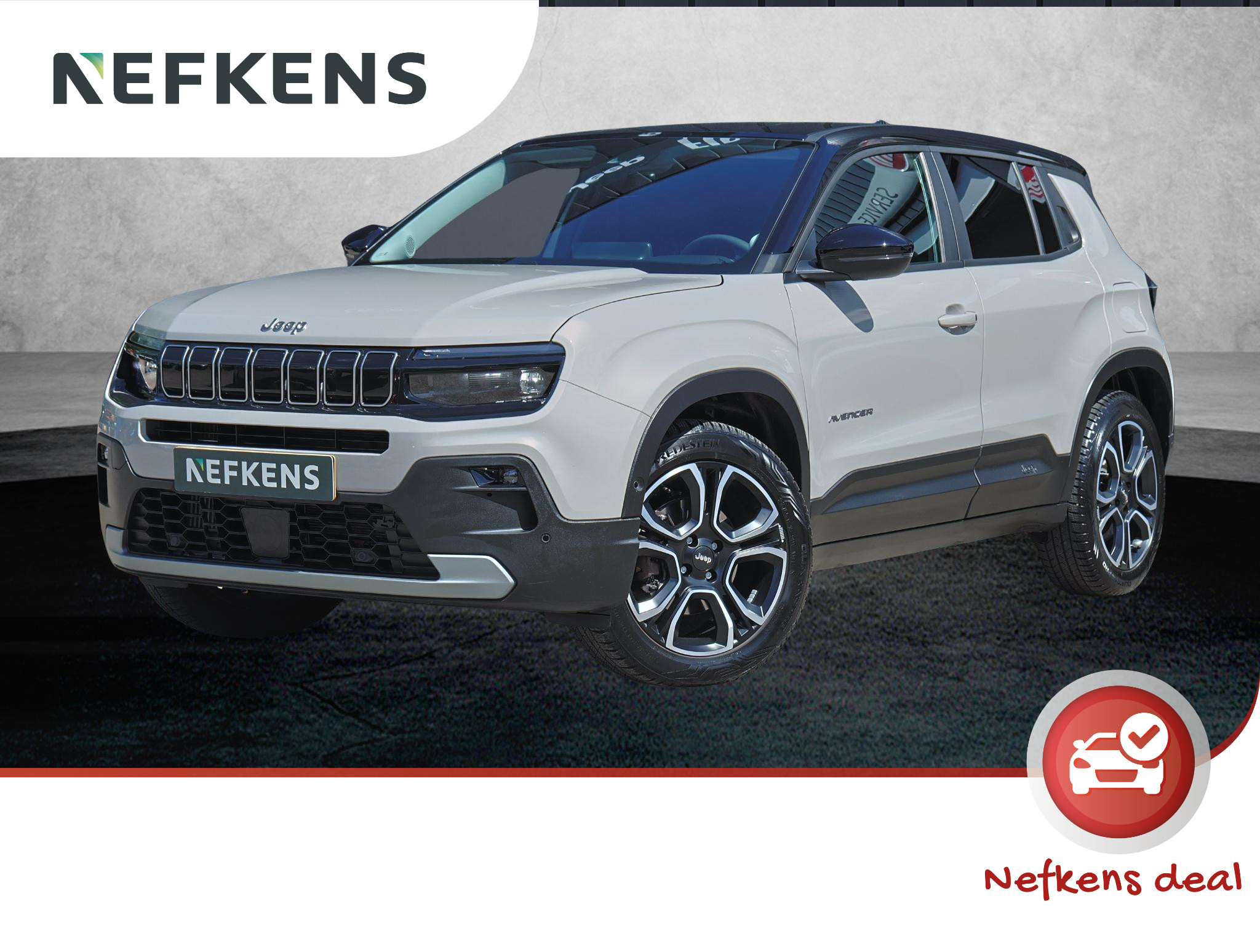 Jeep Avenger 1.2 e-Hybrid Summit Automaat | All season banden | Afneembare trekhaak