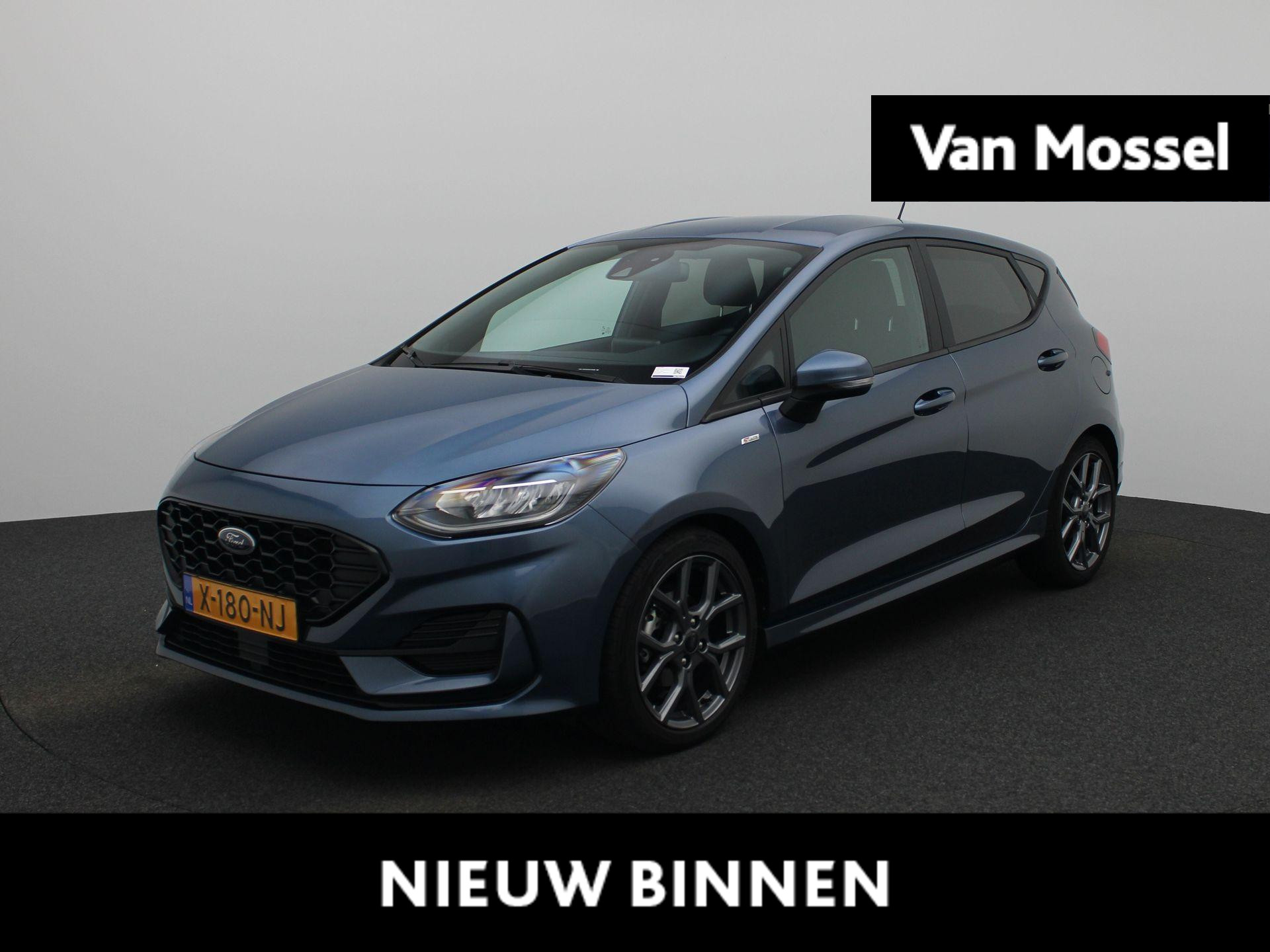 Ford Fiesta 1.0 EcoBoost Hybrid ST-Line Winterpack | Navigatie | Cruise control | Getint glas | Apple carplay | DAB | Lane assist