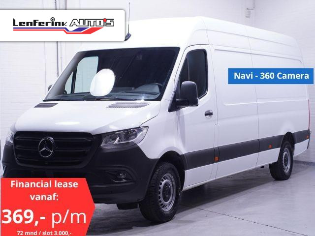 Mercedes-Benz Sprinter 315 CDI 150 pk L3H2 BPM Vrij, Navi, 360 Camera PDC V+A, Cruise Control, Laadruimte Pakket, 3-Zits