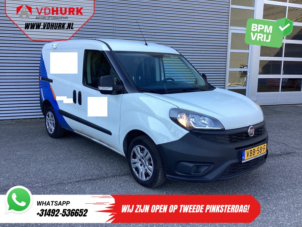 Fiat Doblò Cargo 1.3 MJ BPM VRIJ! 7x Voorraad NL Auto/ Airco/ Bluetooth/ Betimmering