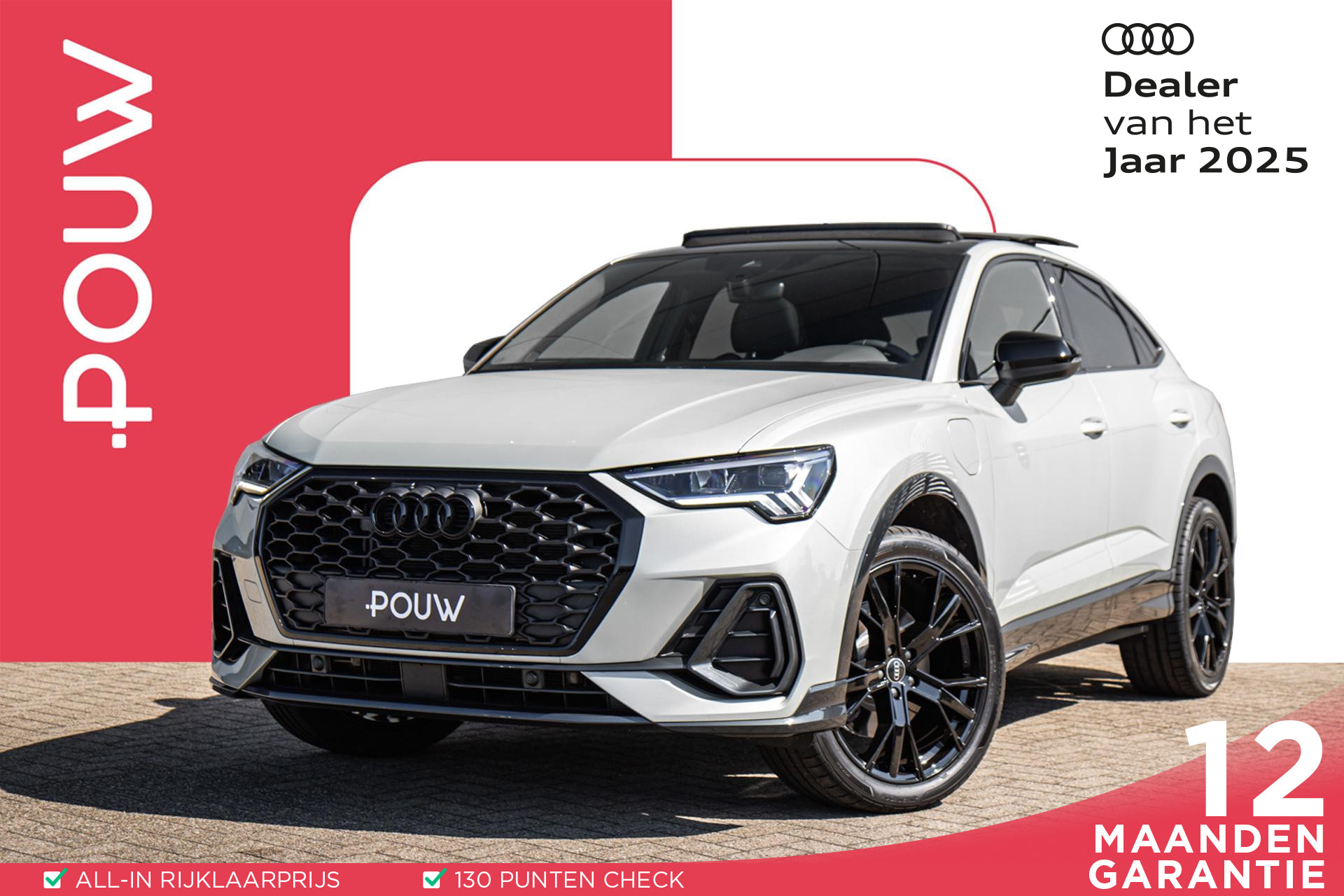 Audi Q3 Sportback 45 TFSI e 245pk S Edition | Panoramadak | Stoelverwarming | 20" LM Velgen | Sonos