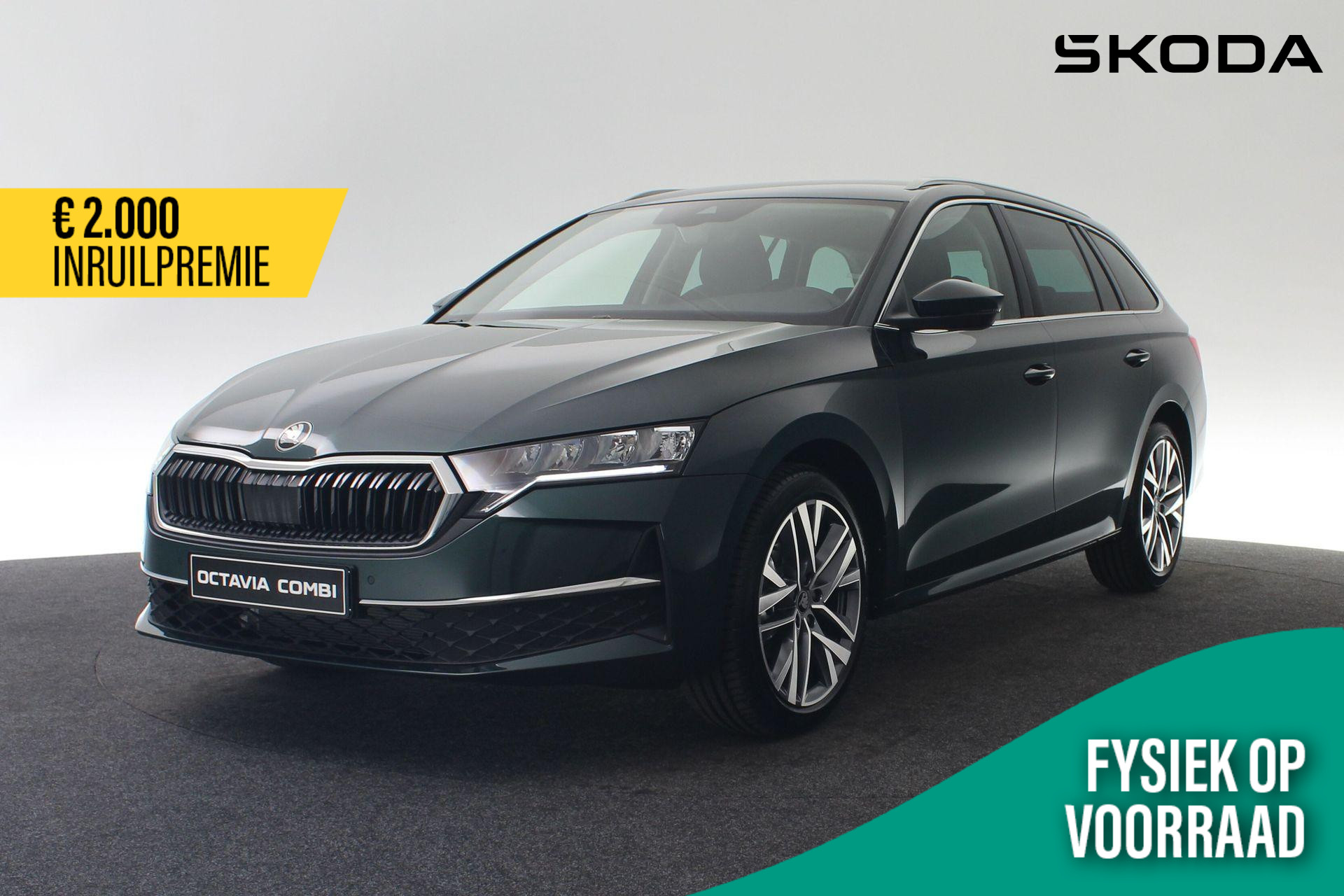 Škoda Octavia Combi Business Edition Plus 1.5 TSI MHEV 85 kW / 115 pk DSG | Camera | Trekhaak | ACC | DAB | 18 inch