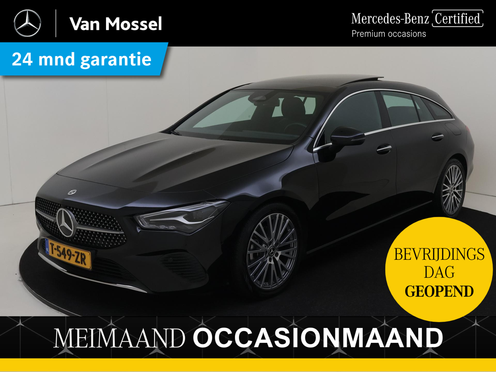 Mercedes-Benz CLA Shooting Brake 180 Luxury Line / Stoelverwarming / Achteruitrijcamera / Panaroma-schuifdak /