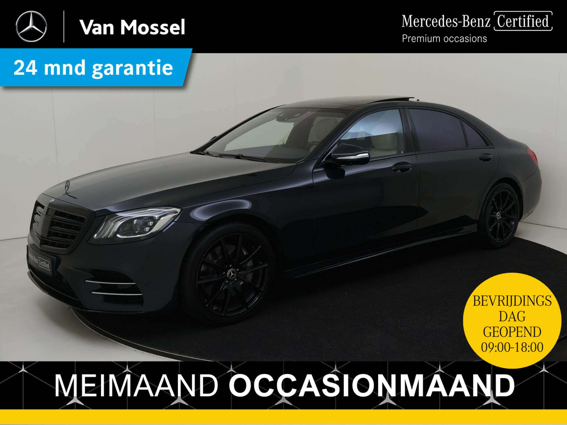 Mercedes-Benz S-Klasse 560 e Lang Premium Plus /AMG /Panoramadak / Night pakket/ Rijassistentiepakket plus