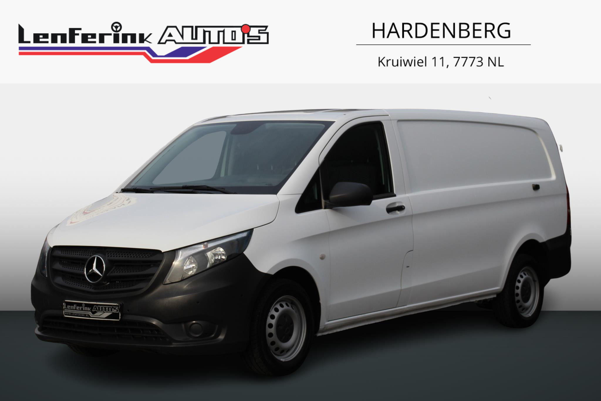 Mercedes-Benz Vito 116 CDI 163 pk. AUTOMAAT Extra Lang Apple Carplay Airco, Cruise Control, 270 Graden Deuren, PDC V+A