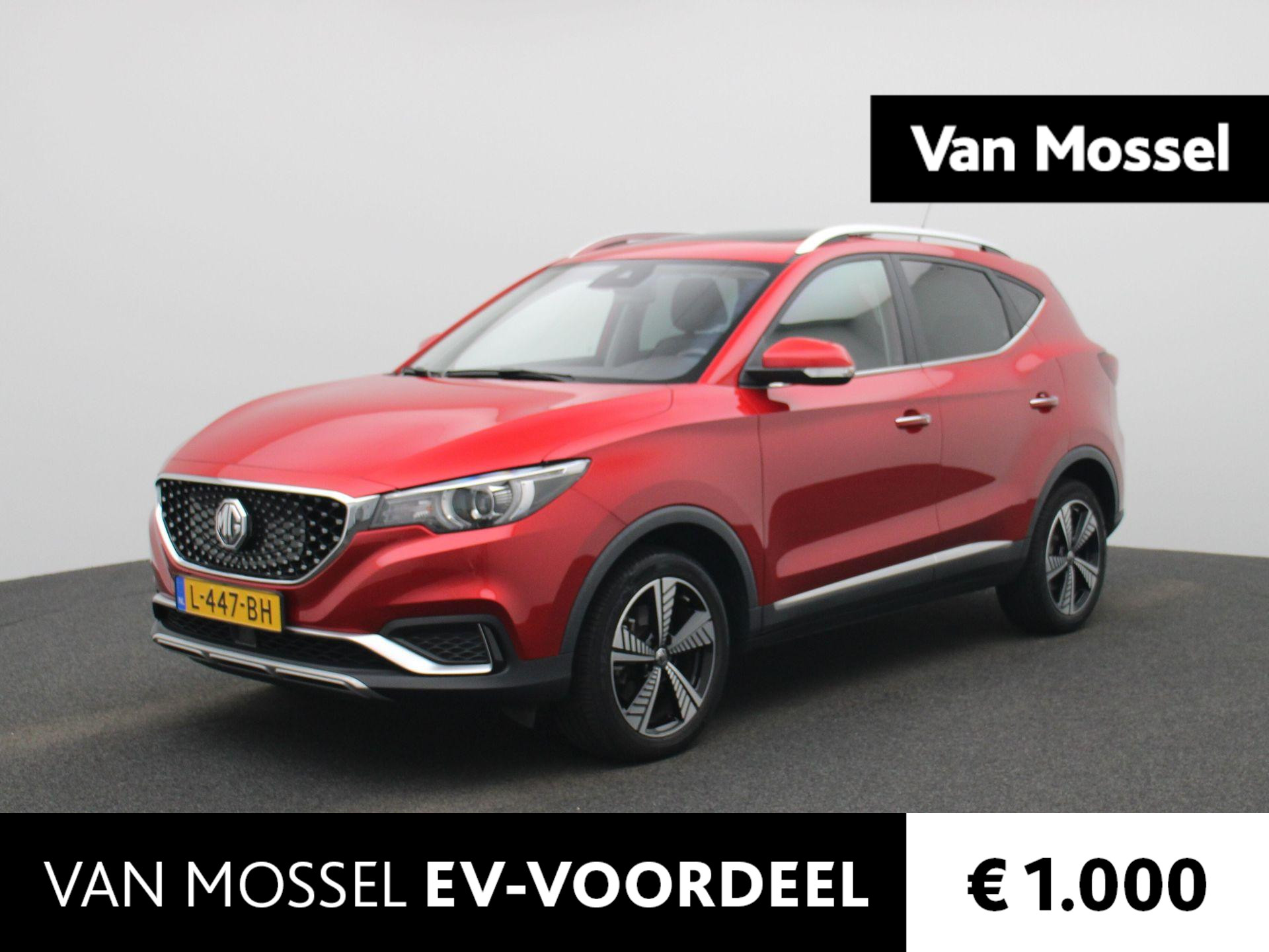 MG ZS-EV Luxury 45 kWh | PANORAMADAK | ACHTERUITRIJCAMERA | APPLE CARPLAY - ANDROID  AUTO | LEDER |