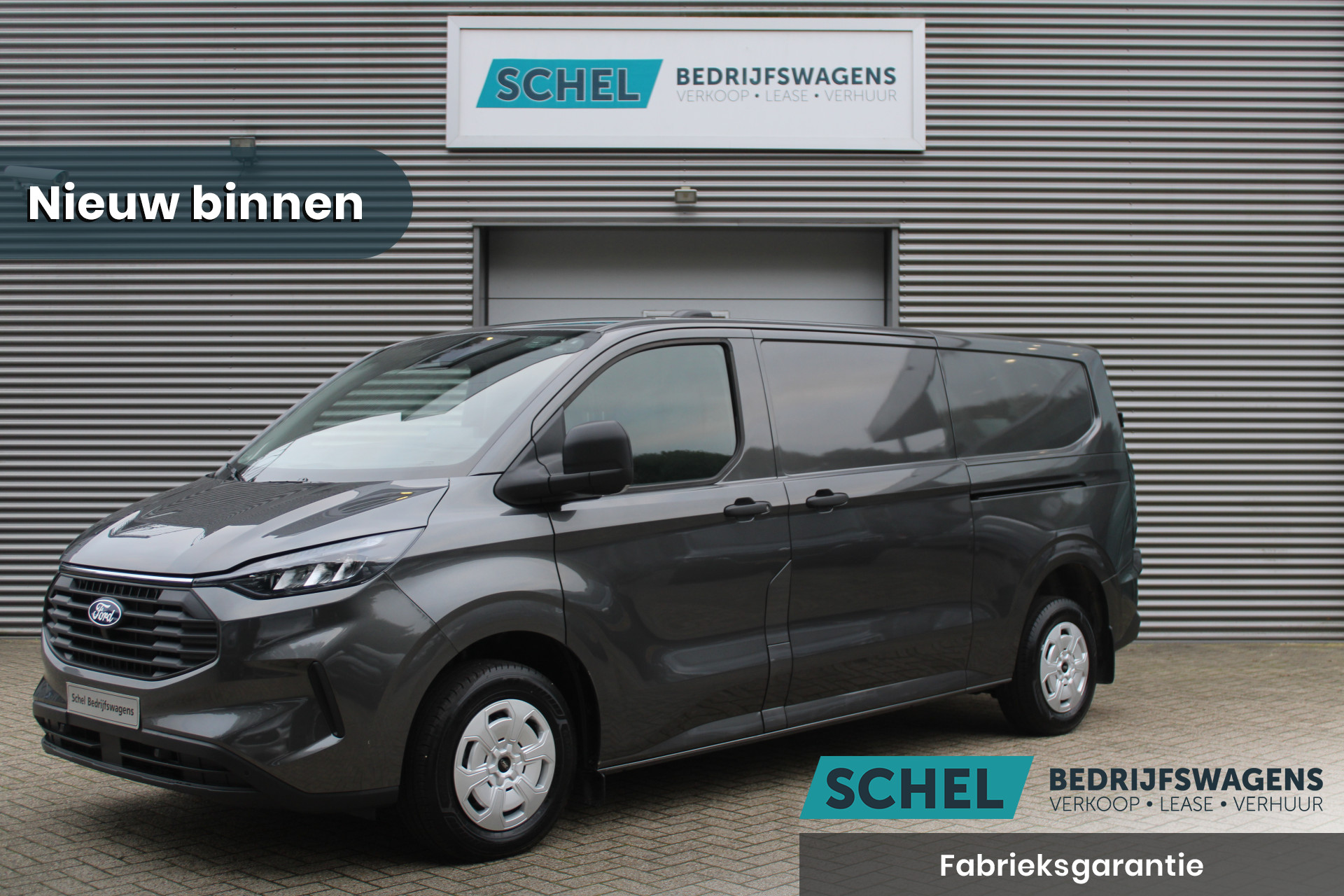 Ford Transit Custom 320 2.5 PHEV L2H1 Trend 232pk - 2x Schuifdeur - Adaptive Cruise - Blind Spot - Navigatie - Camera - Verwarmd Stuur - Rijklaar