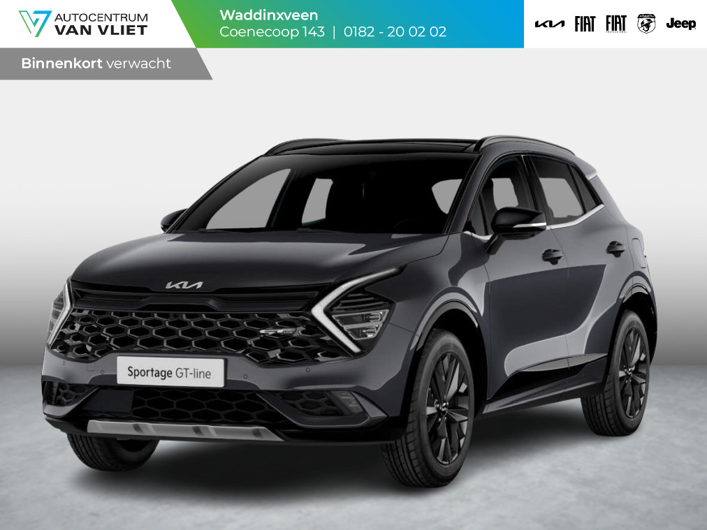 Kia Sportage 1.6 T-GDi Hybrid GT-Line Limited Edition l GT-line exterieur l Navigatie l Keyless go l 18 inch GT velgen l levering Juli l Prijs bij particuliere verkoop incl. inruilpremie