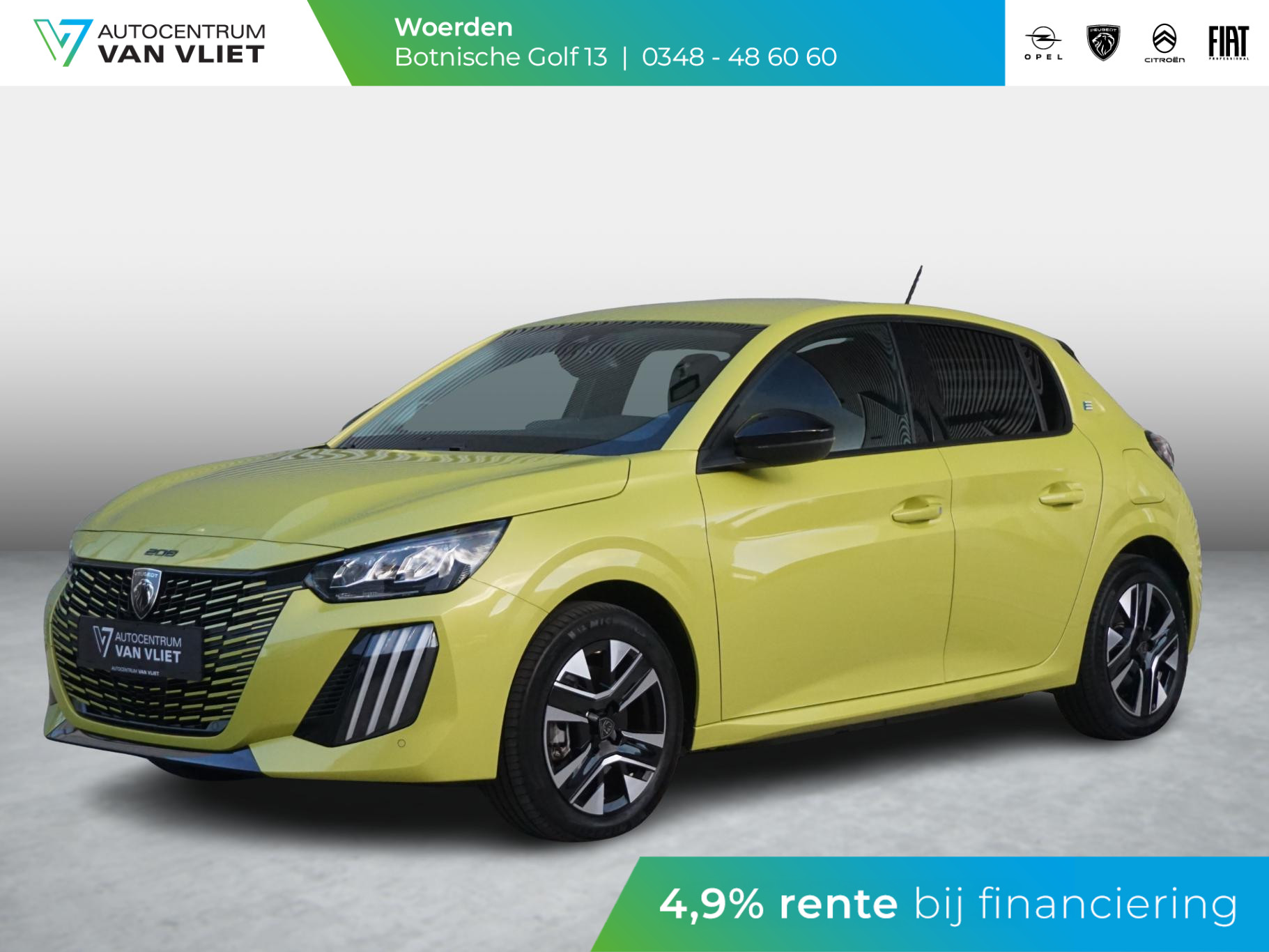 Peugeot e-208 EV E-Style 50 kWh Keyless entry