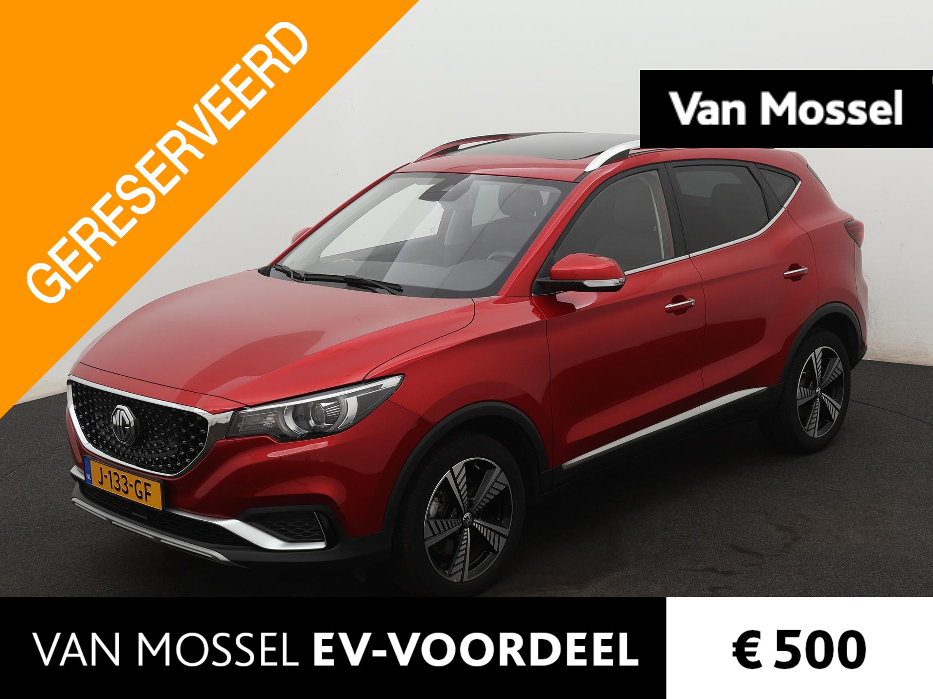 MG ZS-EV Luxury 45 kWh | Leder | Navi | Panoramadak | Camera | Apple CarPlay | Adaptive Cruise Control |