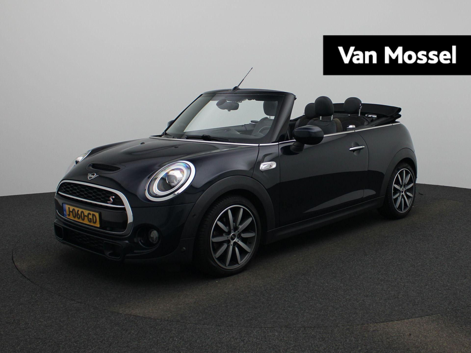 MINI Cooper S Cabrio Mini 2.0 AUTOMAAT | LEDEREN BEKLEDING | SPORTSTOELEN | NAVIGATIE | HARMAN KARDON | CRUISE | LED | CLIMA | STOELVERWARMING | PDC |