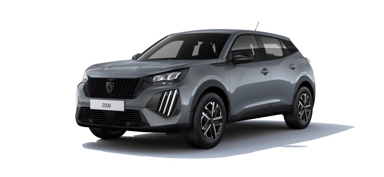 Peugeot 2008 1.2 PureTech 100 Active GRIS SELENIUM KLEUR | DIRECT LEVERBAAR | VISIO & NAVIPACK