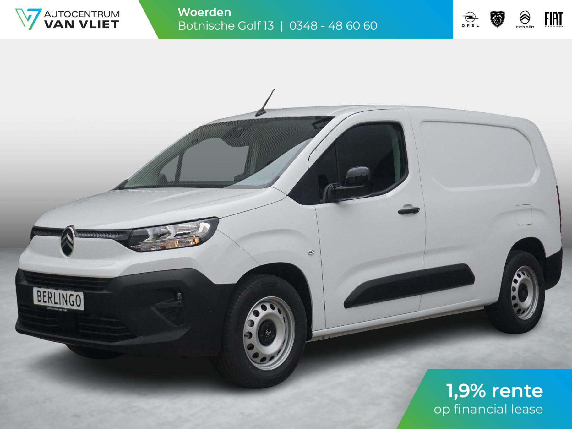 Citroën ë-Berlingo L2 50 kWh | 1,9% rente | navi incl. Apple Carplay | 2x camera | parkeersensoren voor/achter | rijklaarprijs