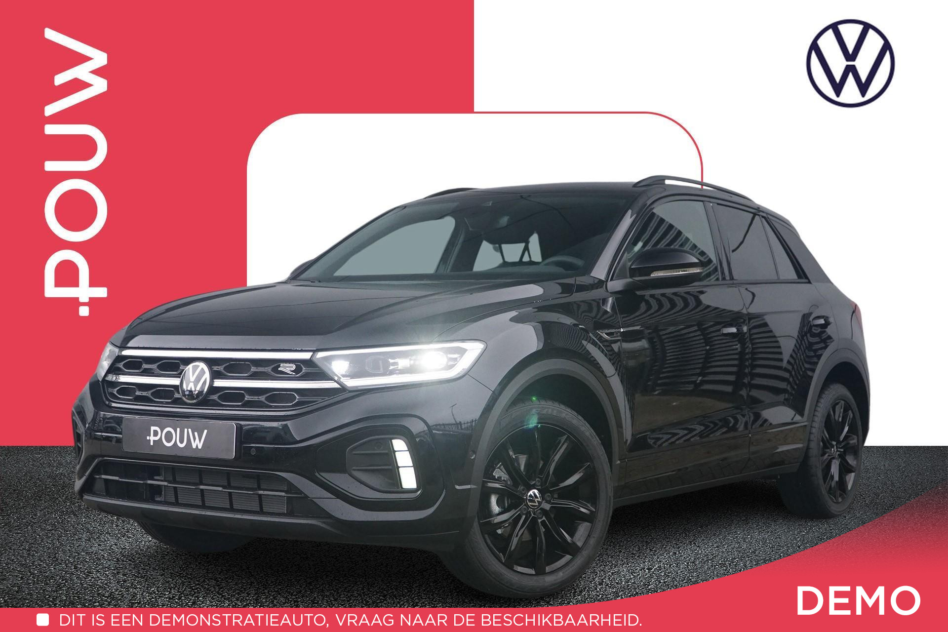 Volkswagen T-Roc 1.0 TSI 110pk R-Line Business | Black Style Pakket | Dodehoek Detectie | Keyless