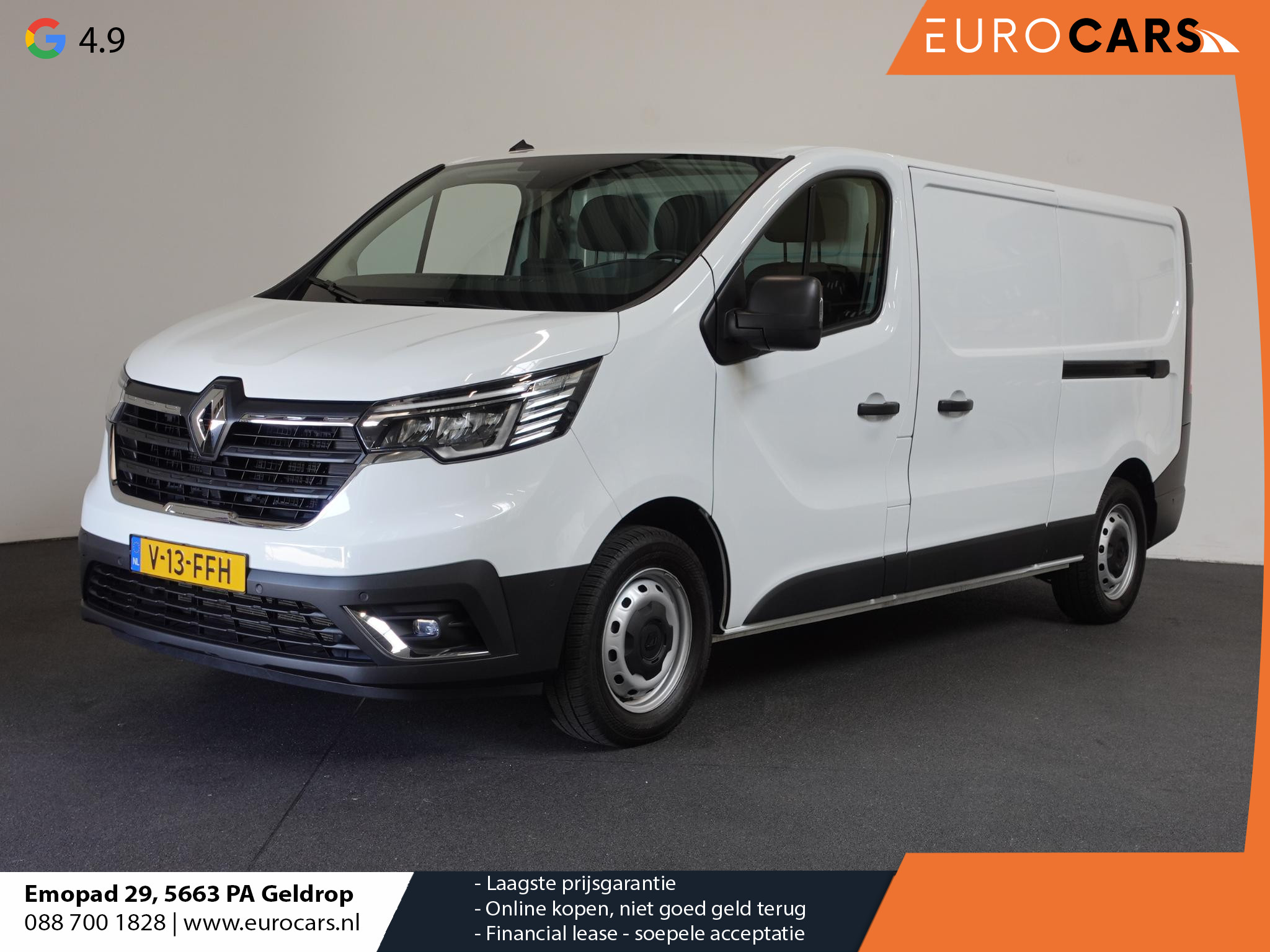 Renault Trafic 2.0 150PK L2H1 Advance 2x schuifdeur Navigatie Camera Cruise control Trekhaak Parkeersensoren Airco