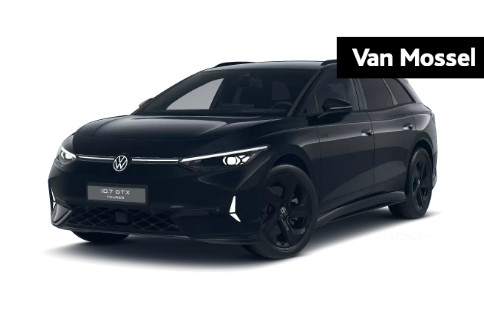 Volkswagen ID.7 Tourer GTX Business 86 kWh 340 PK | #AD | Trekhaak | Navigatie | Head-up display | Apple Carplay draadloos | Elektrisch verstelbare stoelen | Elektrische achterklep | 360 Camera | Android Auto draadloos | Keyless access | Warmtepomp | Black style | IQ LIghts | 20" Lichtmetalen velgen in zwart |