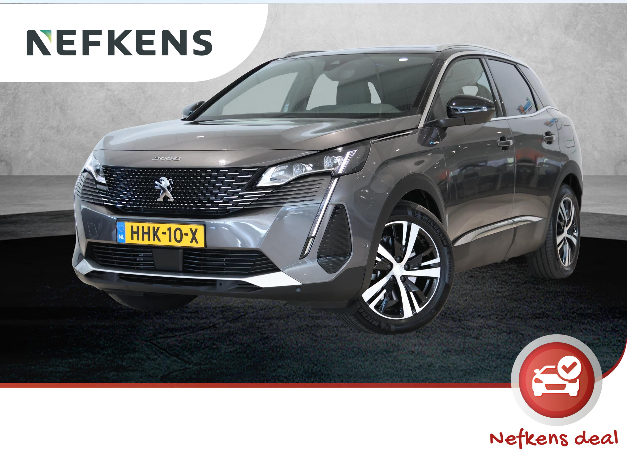 Peugeot 3008 1.6 HYbrid 225 pk GT Automaat | Panoramisch schuifdak | Adaptieve Cruise Control | Camera | Dodehoekbewaking