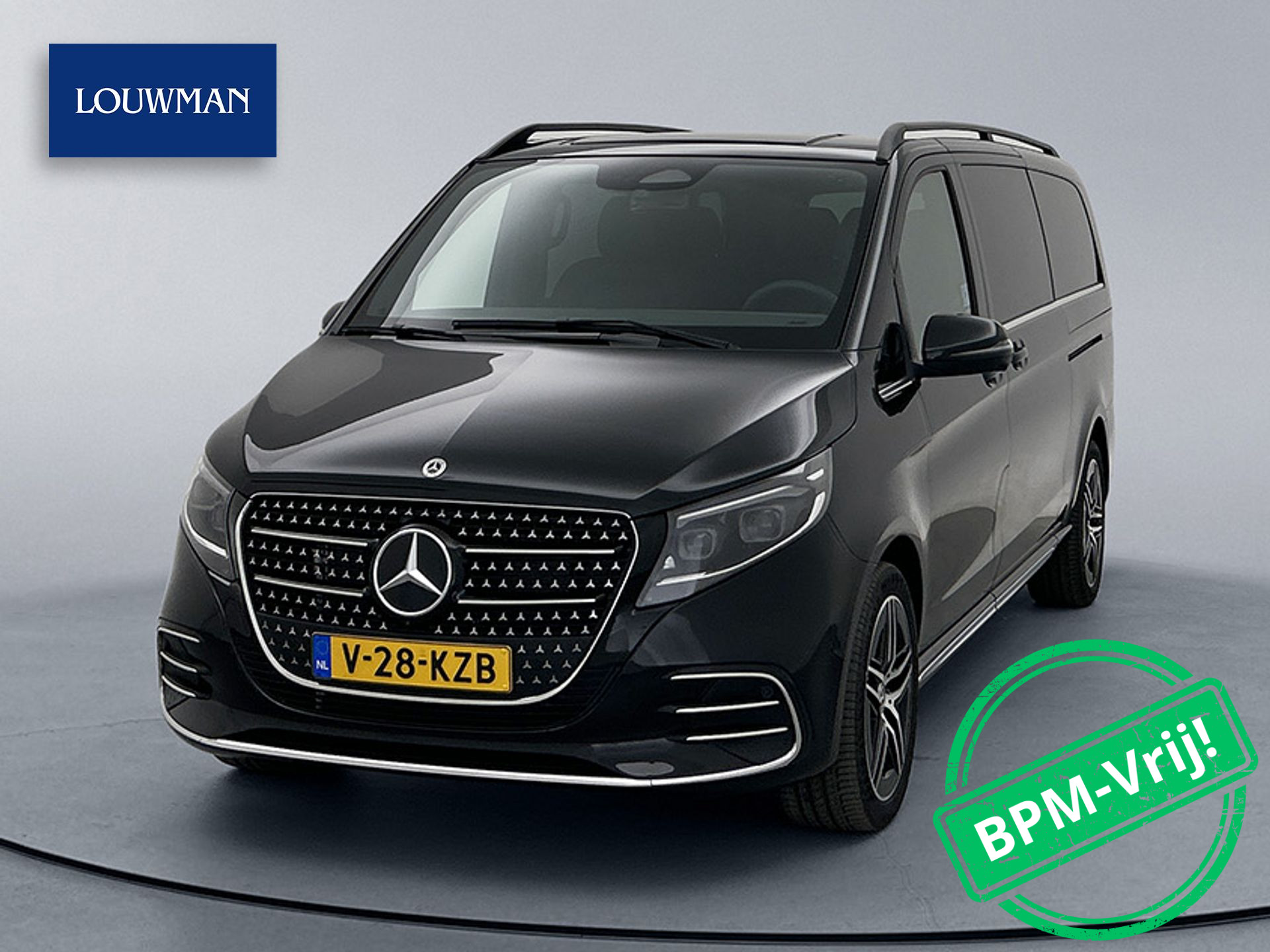 Mercedes-Benz V-Klasse 300d 4-MATIC AMG Avantgarde Extra Lang Nieuw Model BPM-Vrij Dubbele Cabine Elektrische Schuifdeuren Multibeam LED Adaptieve Cruise Control