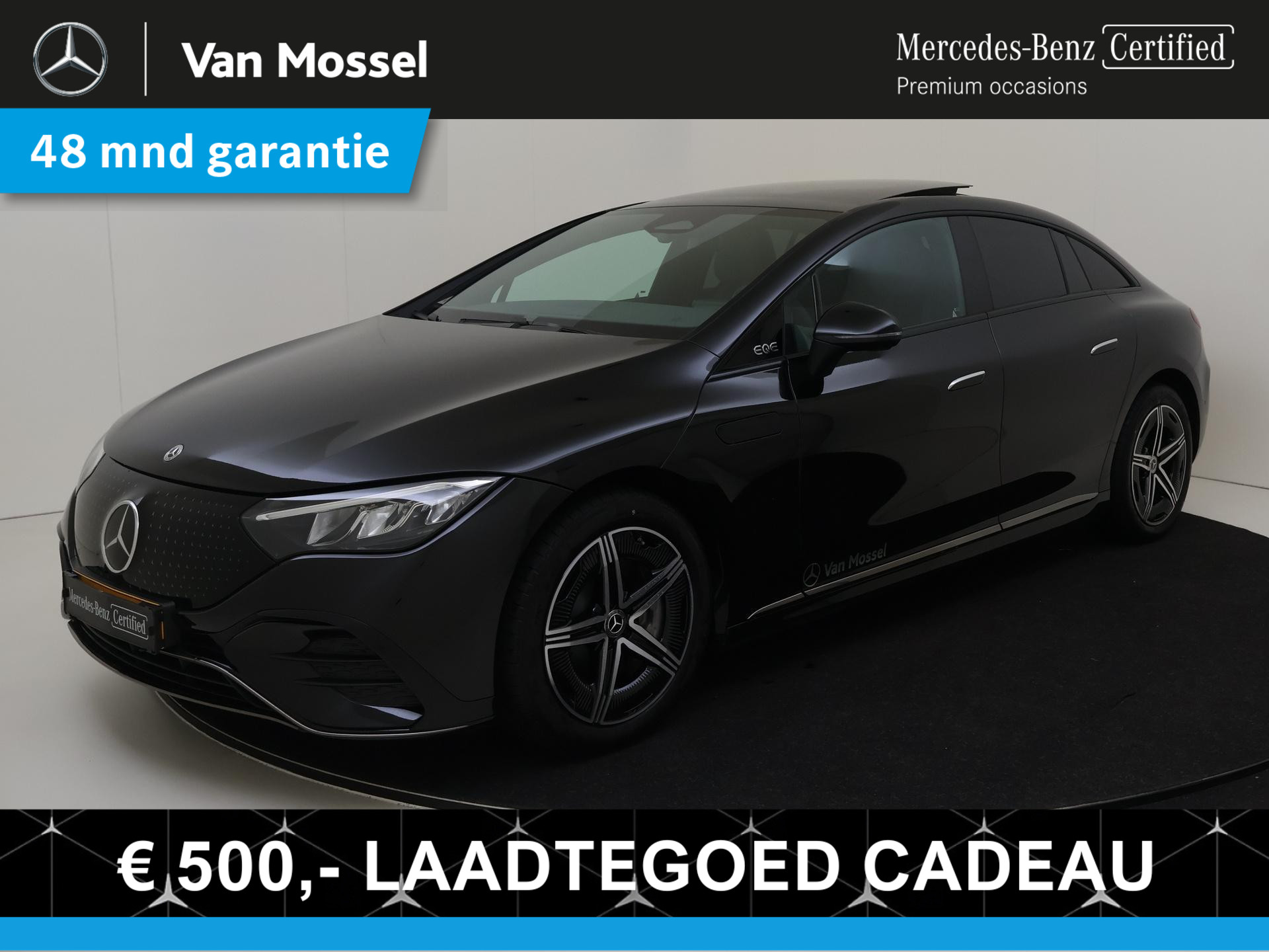 Mercedes-Benz EQE 300 Sport Edition 89 kWh Panorama-Schuifdak / Memory Seats / Parkeercamera / Keyless Go Pakket / Night-Pakket / Automatische Cruise Control /