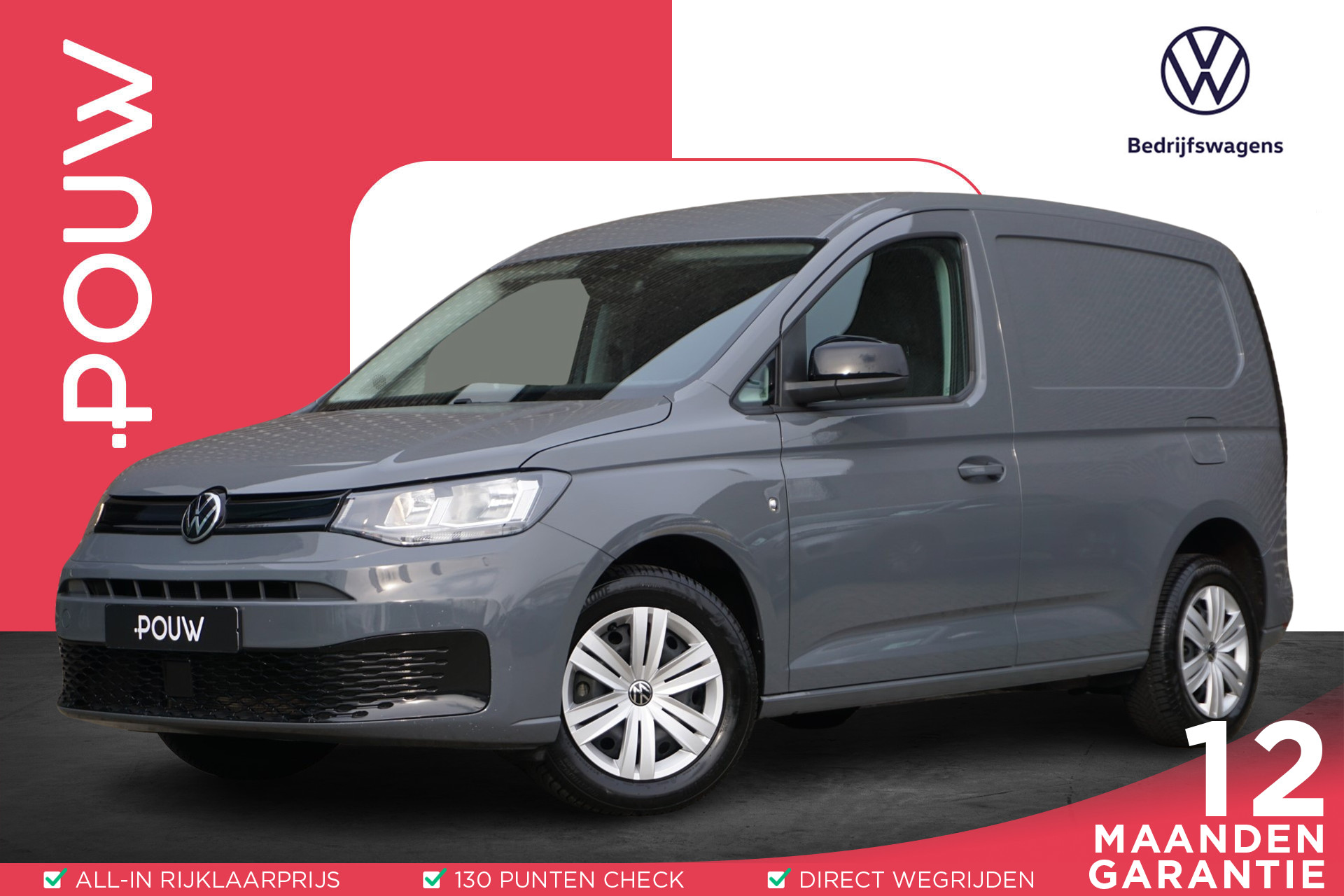 Volkswagen Caddy Cargo 2.0 TDI 102pk | Airco | Parkeersensor Achter