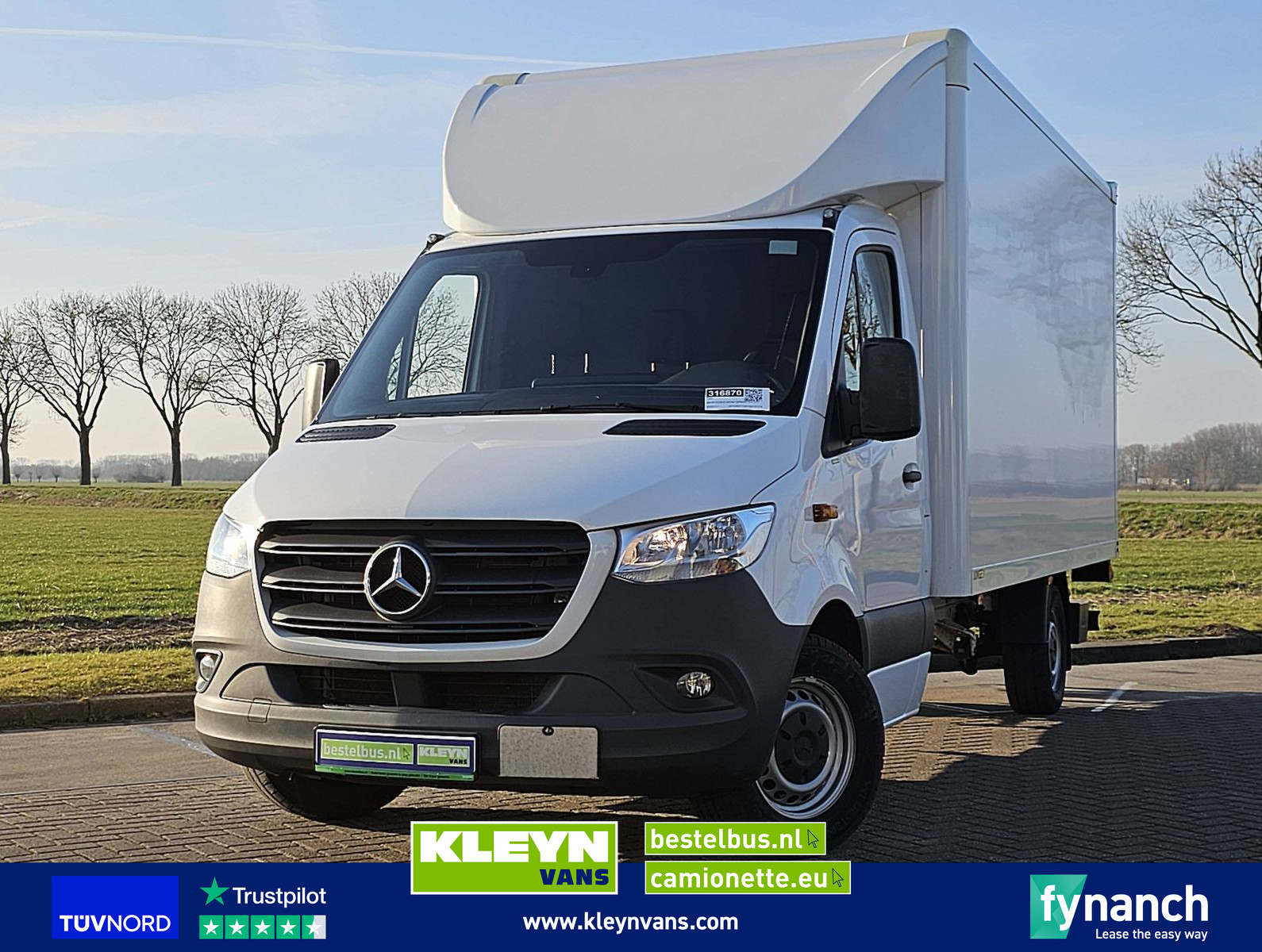 Mercedes-Benz Sprinter 317 Bakwagen Laadklep!