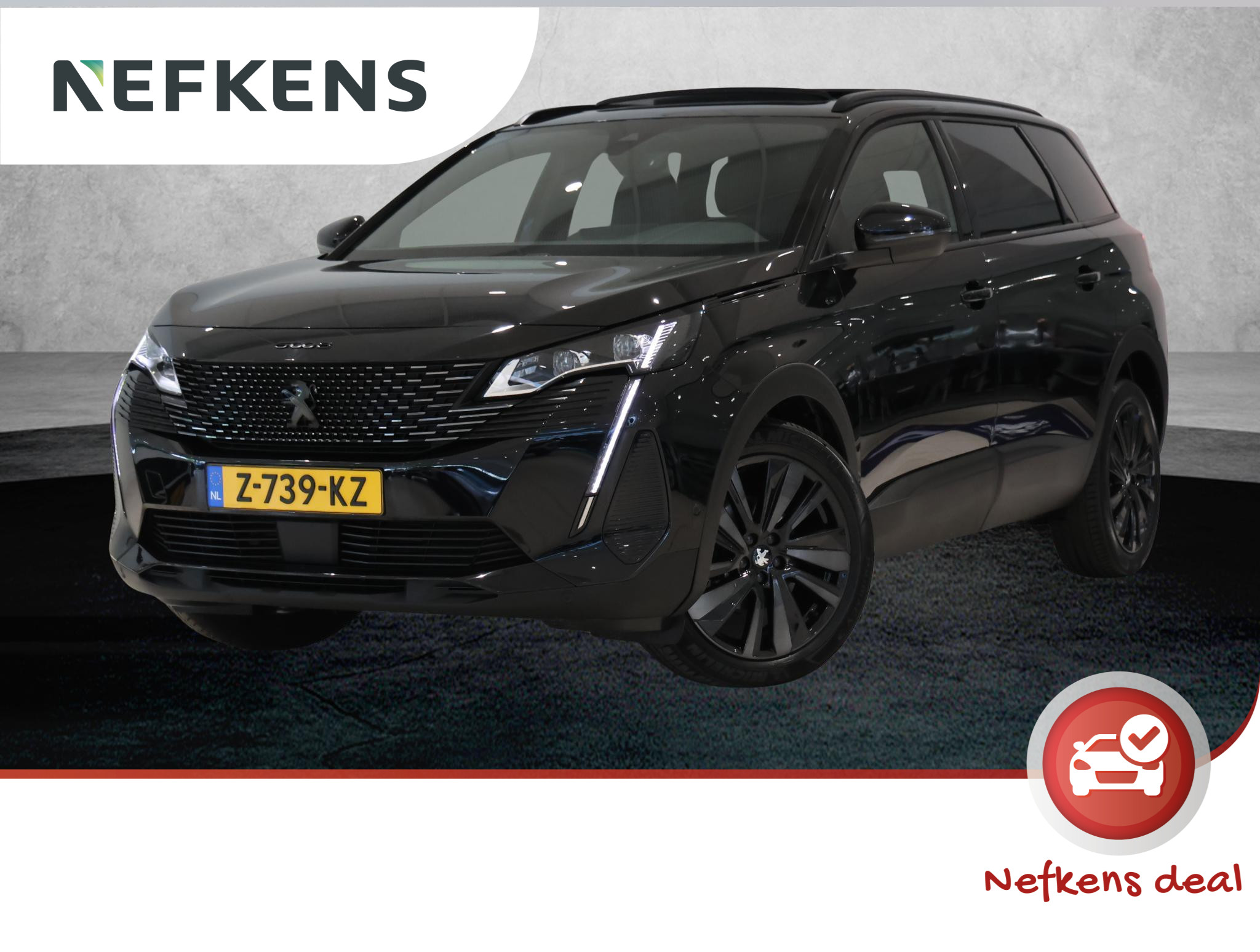 Peugeot 5008 SUV 1.2 130 pk GT | Schuifdak | Focal | Keyless | Handsfree achterklep | Black Pack