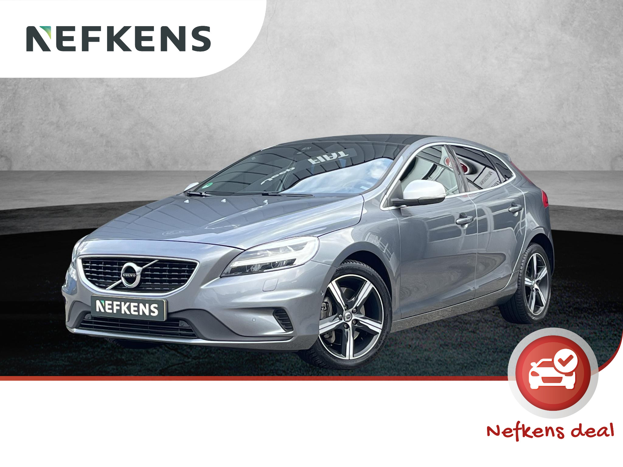 Volvo V40 152pk T3 Polar+ Sport | 1ste eigenaar | LEER | Harman Kardon | Glazen dak | Camera | LED | Keyless | AUTOMAAT | R-Design