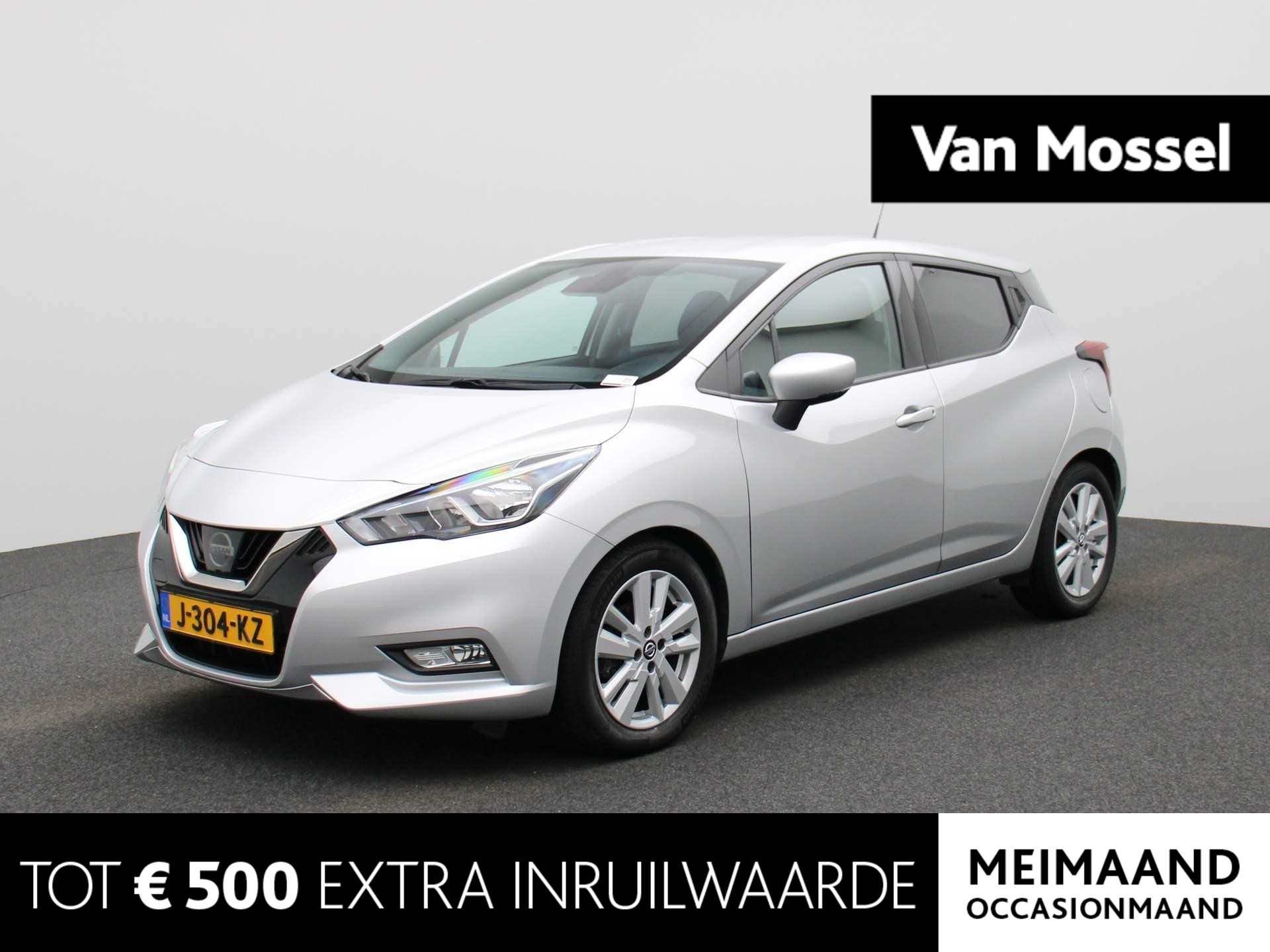 Nissan Micra 1.0 IG-T N-Connecta | NAVIGATIE | ACHTERUITRIJCAMERA | APPLE CARPLAY | AIRCO | PARKEERSENSOREN | 16"LICHTMETALEN VELGEN |