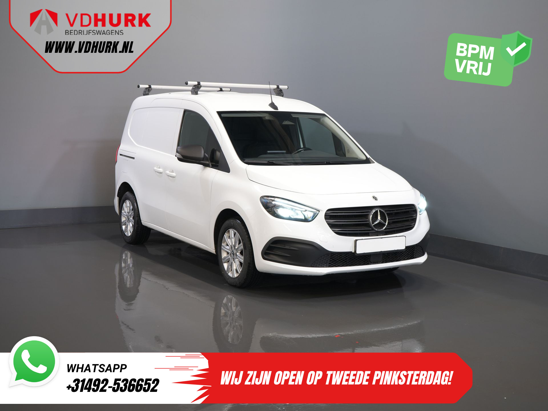 Mercedes-Benz Citan 112 CDI Aut. LED/ Stoelverw./ Carplay/ LMV/ Cruise/ Camera/ Trekhaak