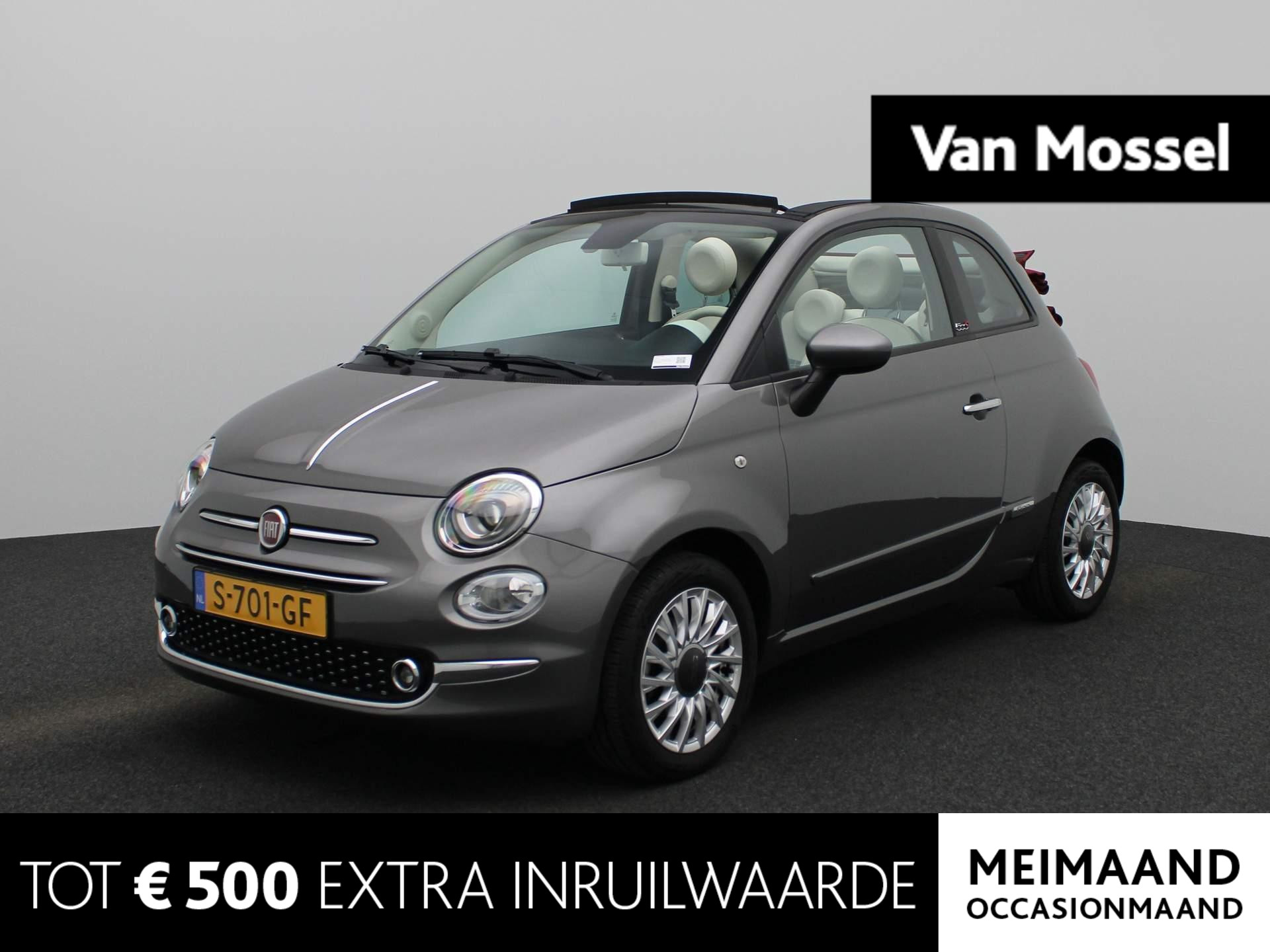 Fiat 500 Cabrio 1.0 Hybrid Star | Apple Carplay/Android Auto | Parkeersensoren | Airco |