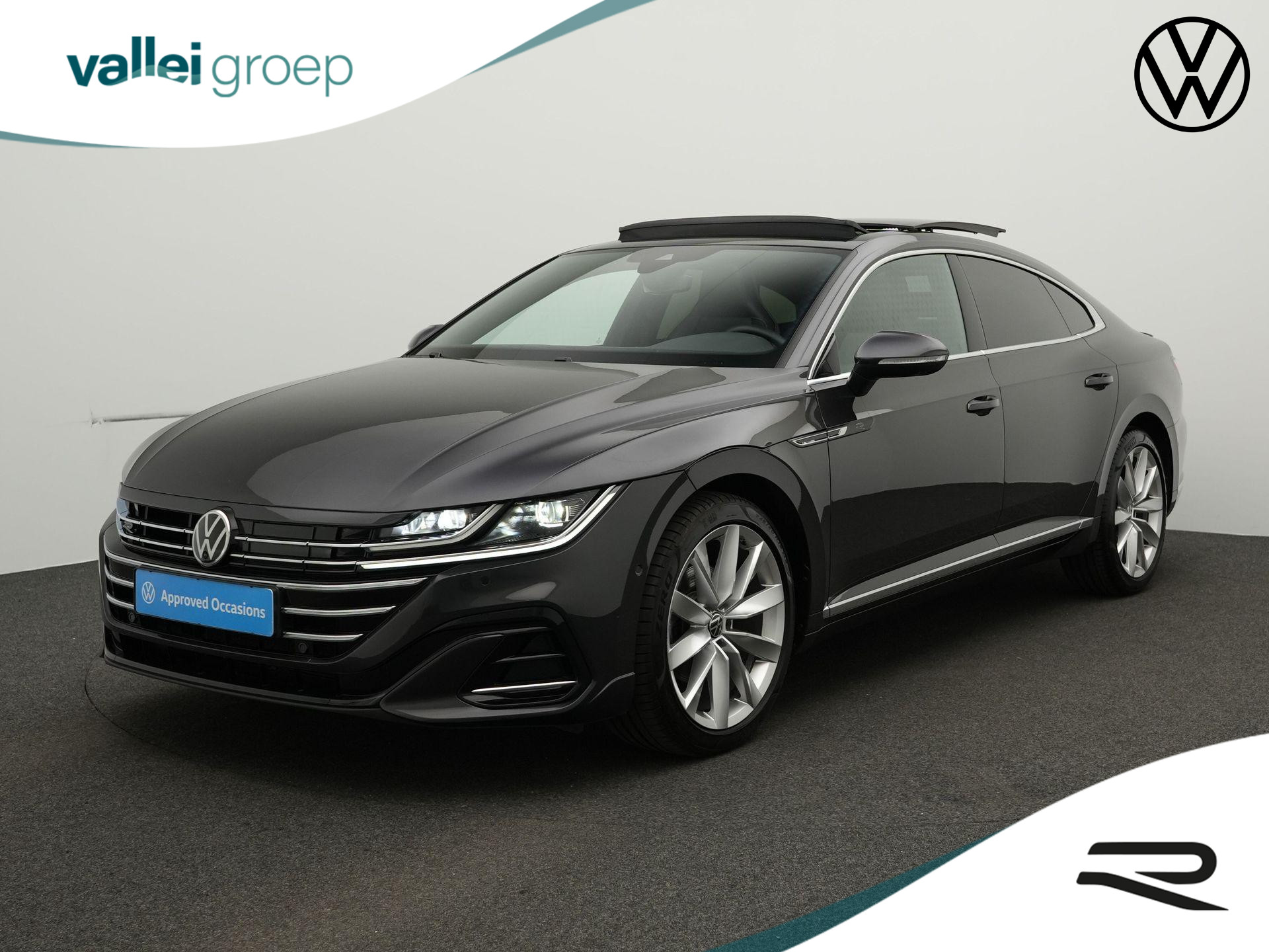 Volkswagen Arteon 1.4 TSI 218 pk DSG eHybrid R-Line Business+ | Panoramadak | Leder | Navigatie Discover Pro | Geheugen-/massagestoel | Adaptief onderstel | Stoel-/achterbankverwarming